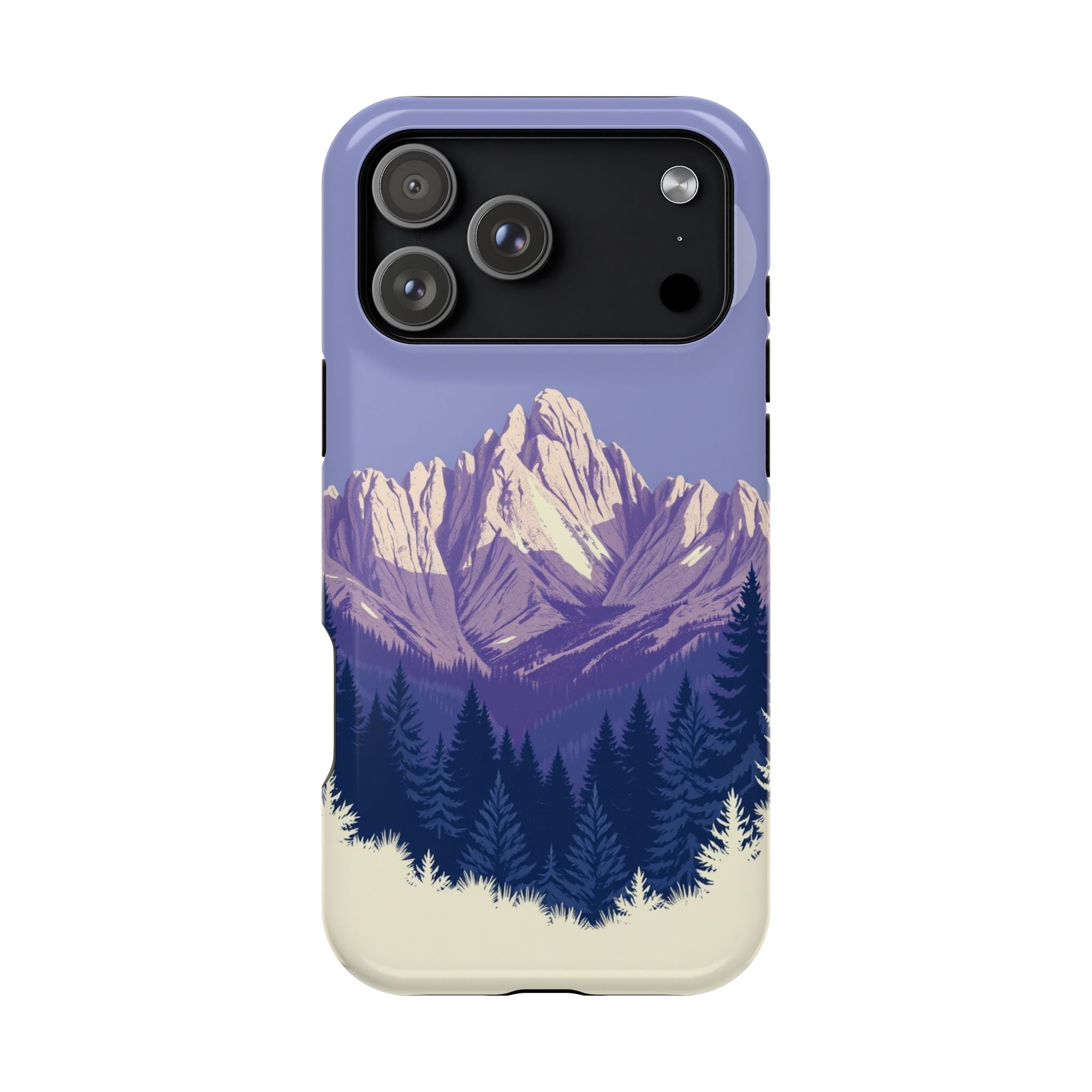 iPhone Pine Ridge Serene Design Slim Everyday Designer Case · iPhone Case