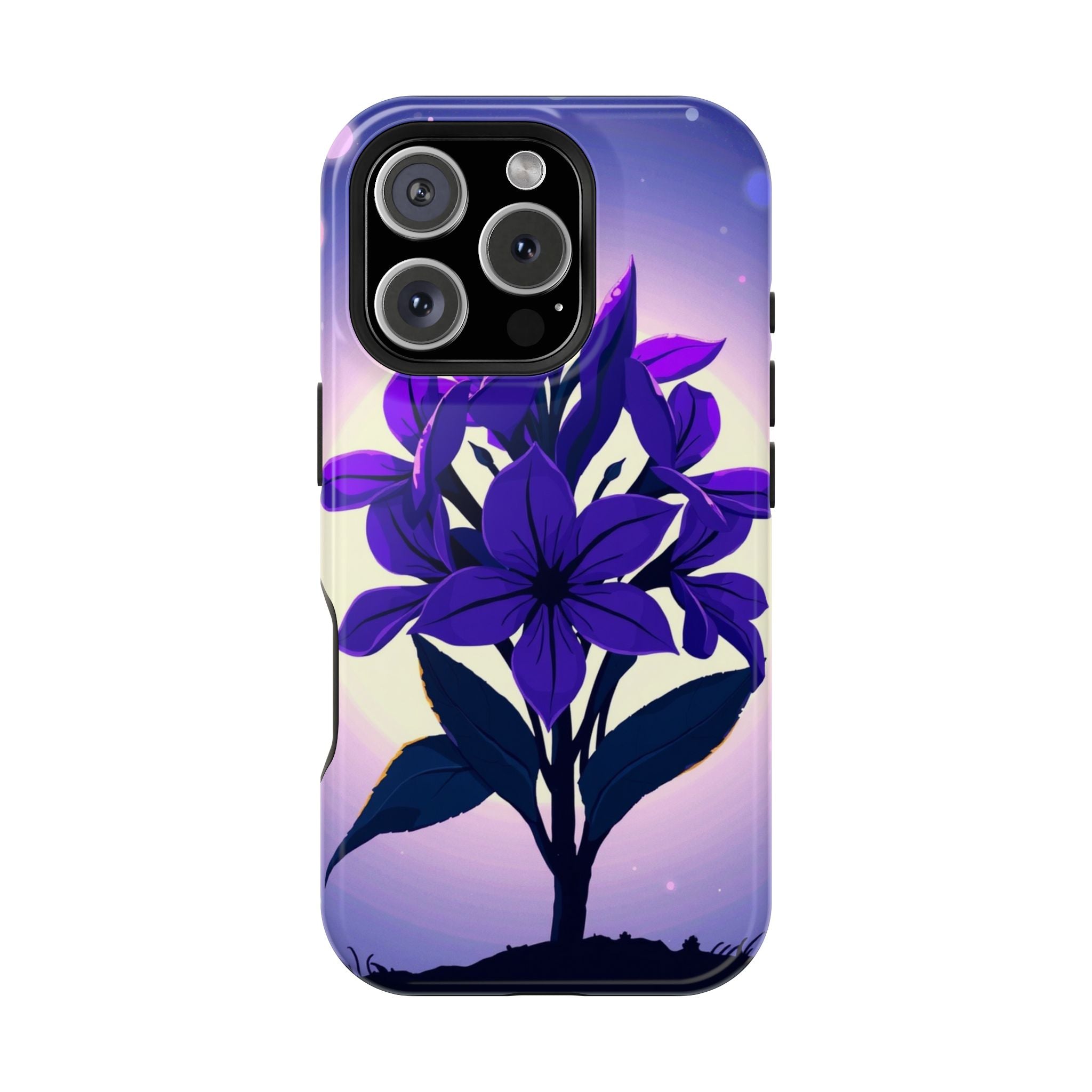 iPhone Floral Crown Mystic Art 13 Bold Modern Everyday Snap Case · iPhone Case