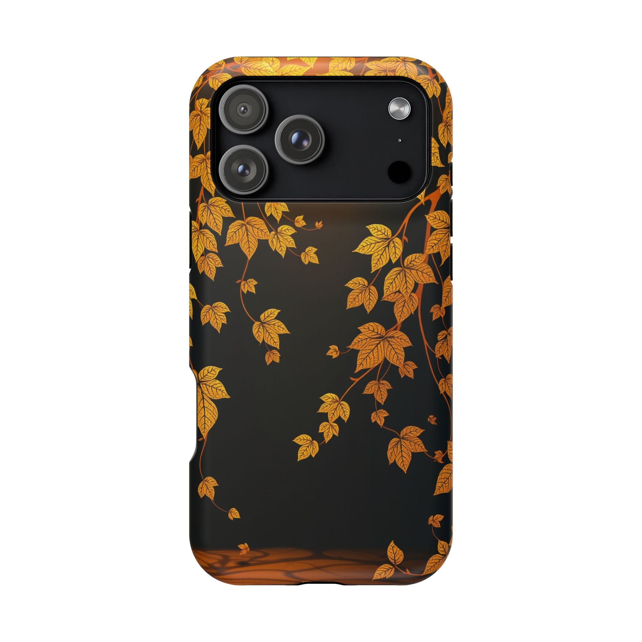 iPhone Mustard And Rust Art Nouveau Vine Slim Everyday iPhone 14 · iPhone Case