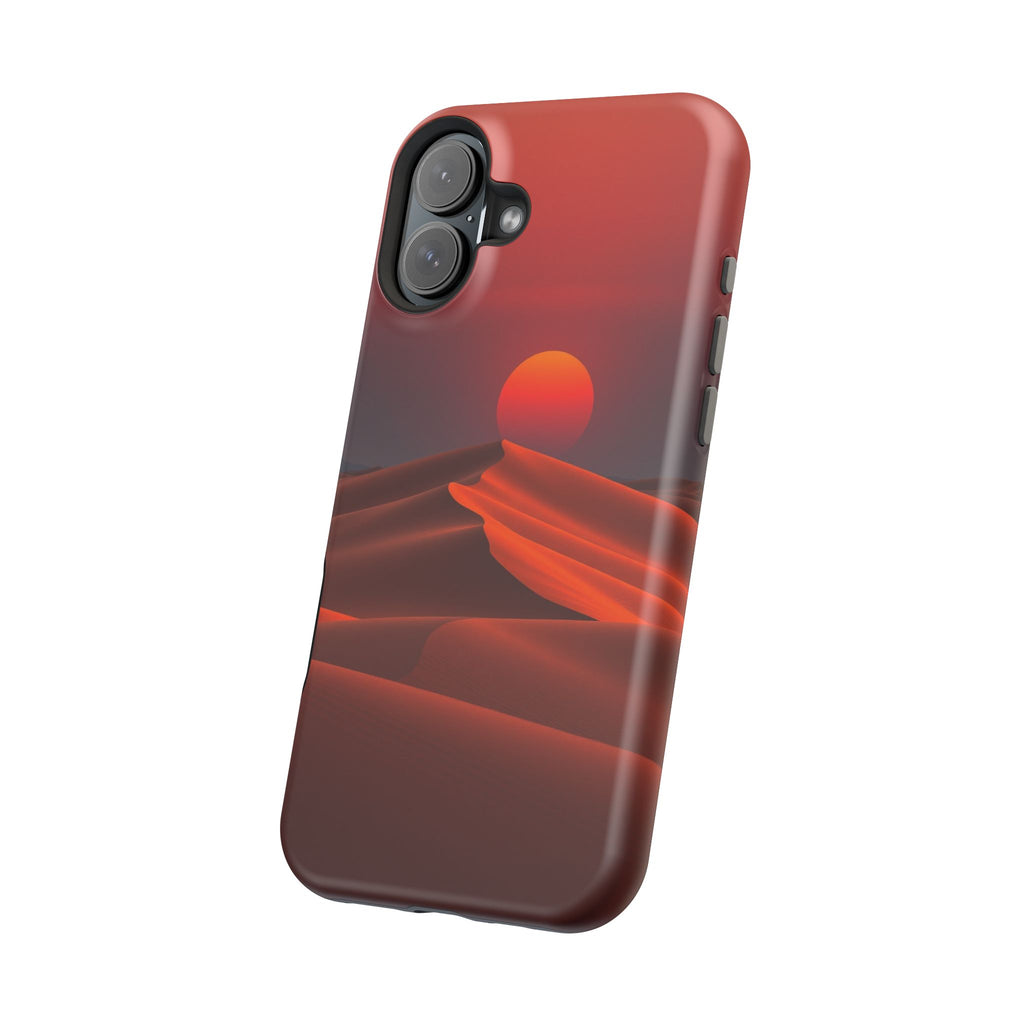 iPhone Sand Dunes at Dusk Electric Art Slim Everyday Designer Case · iPhone Case
