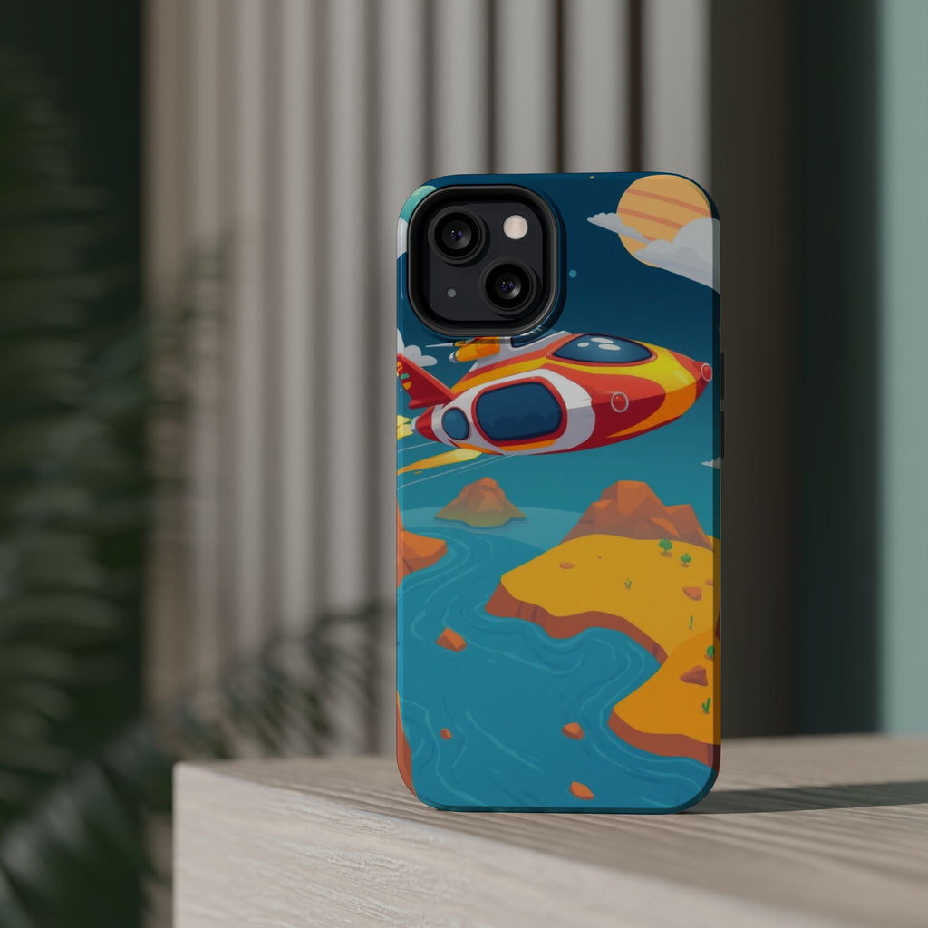 iPhone Hovercraft Glide Kids Fun Clean iPhone Phone Case Gift Minimal · iPhone C