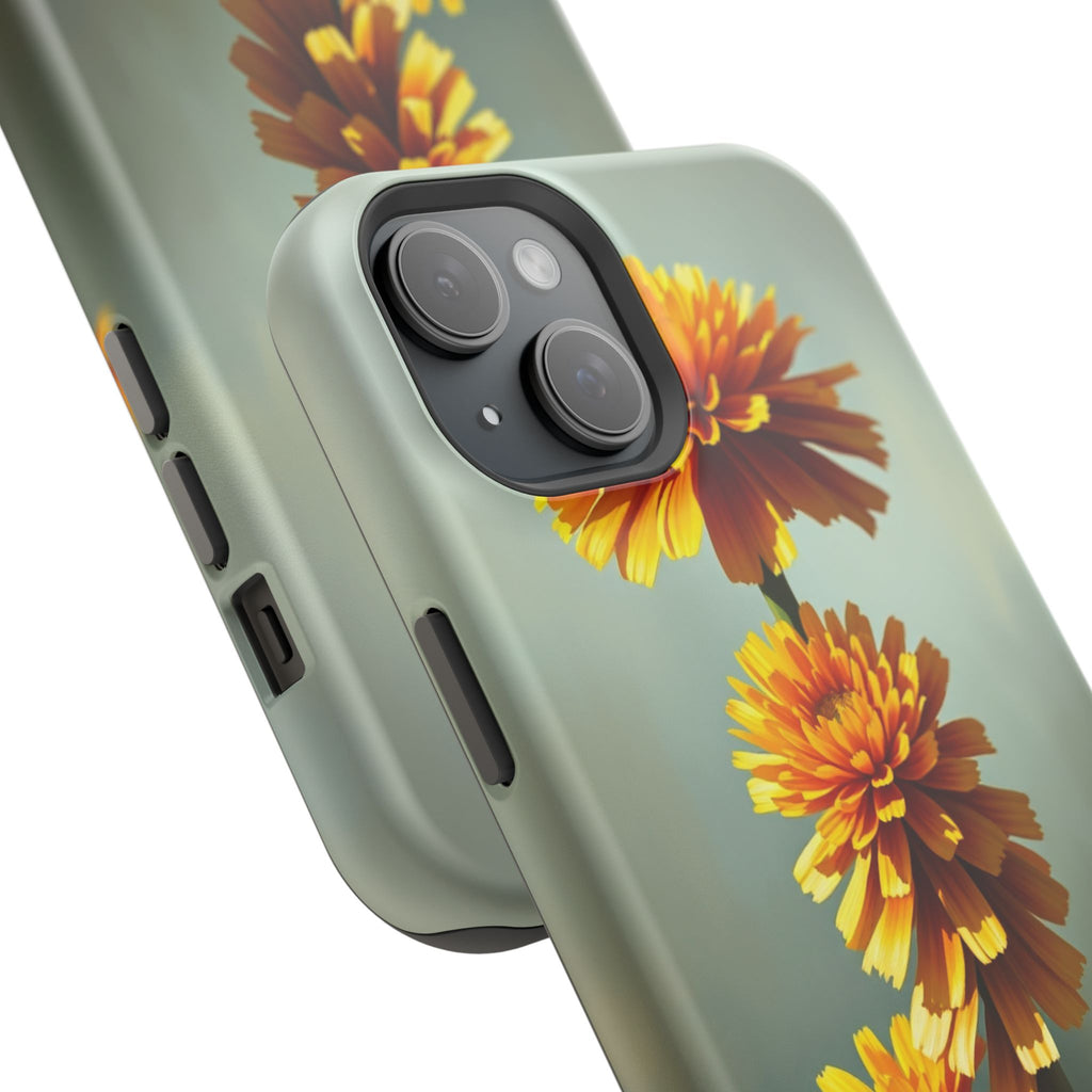 iPhone Ranunculus Stack Electric Art Slim Everyday Designer Case · iPhone Case