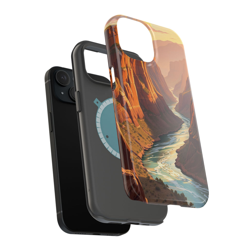 iPhone River Canyon Mystic Art Slim Everyday Designer Case · iPhone Case
