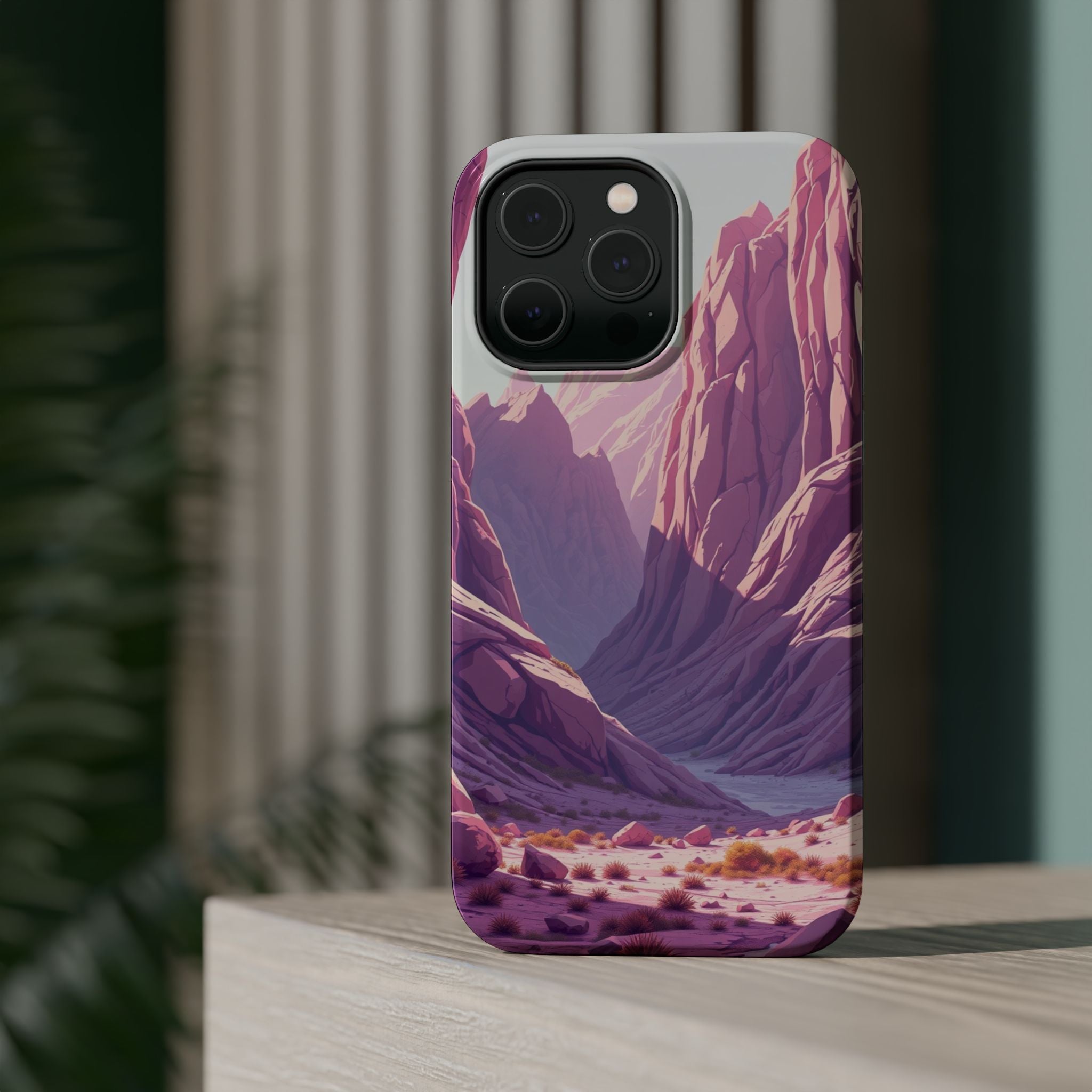 iPhone Valley Floor Enchanted Art Bold Modern Everyday Snap Case · iPhone Case
