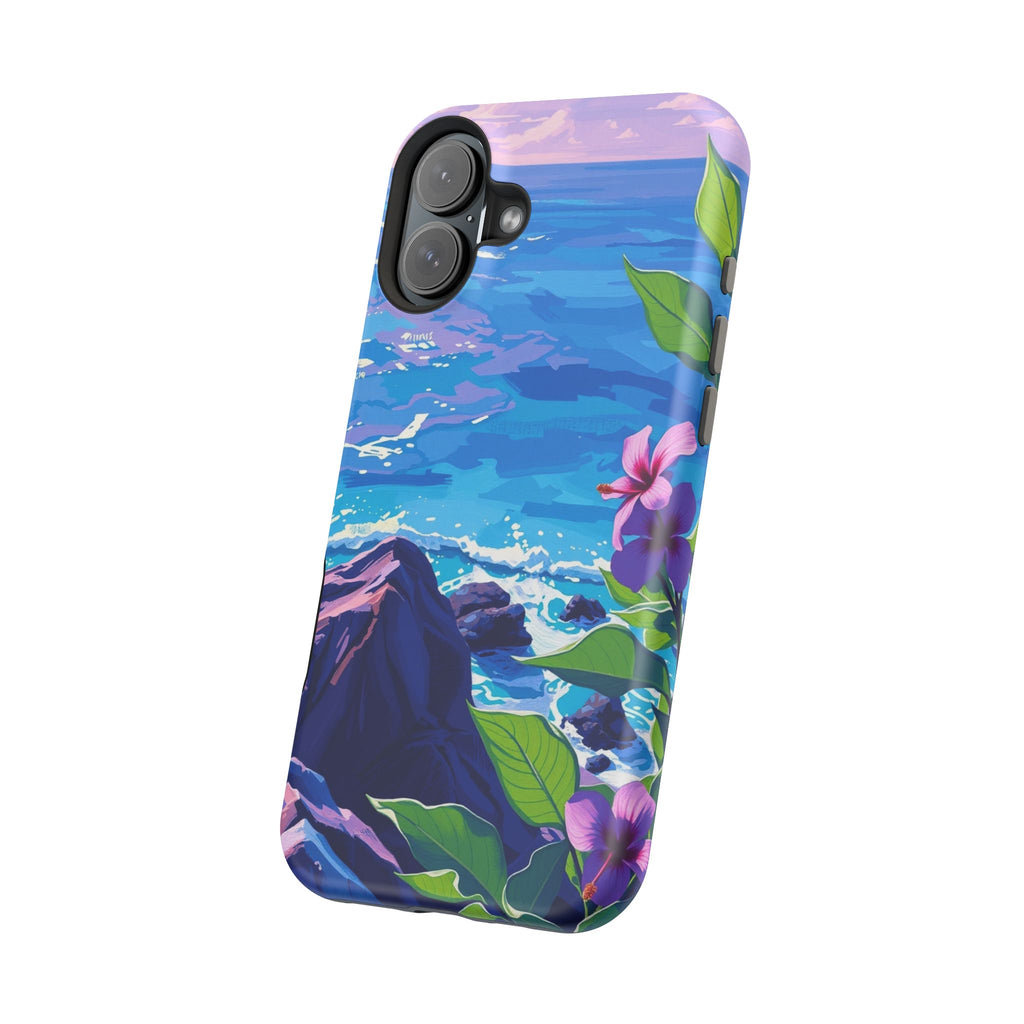 iPhone Hibiscus Coast Enchanted Art Slim Everyday Designer Case · iPhone Case