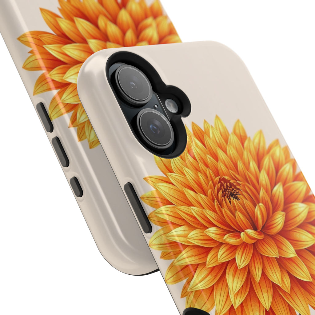 iPhone Chrysanthemum Classic Gold Foil Luxury Slim iPhone Everyday · iPhone Case