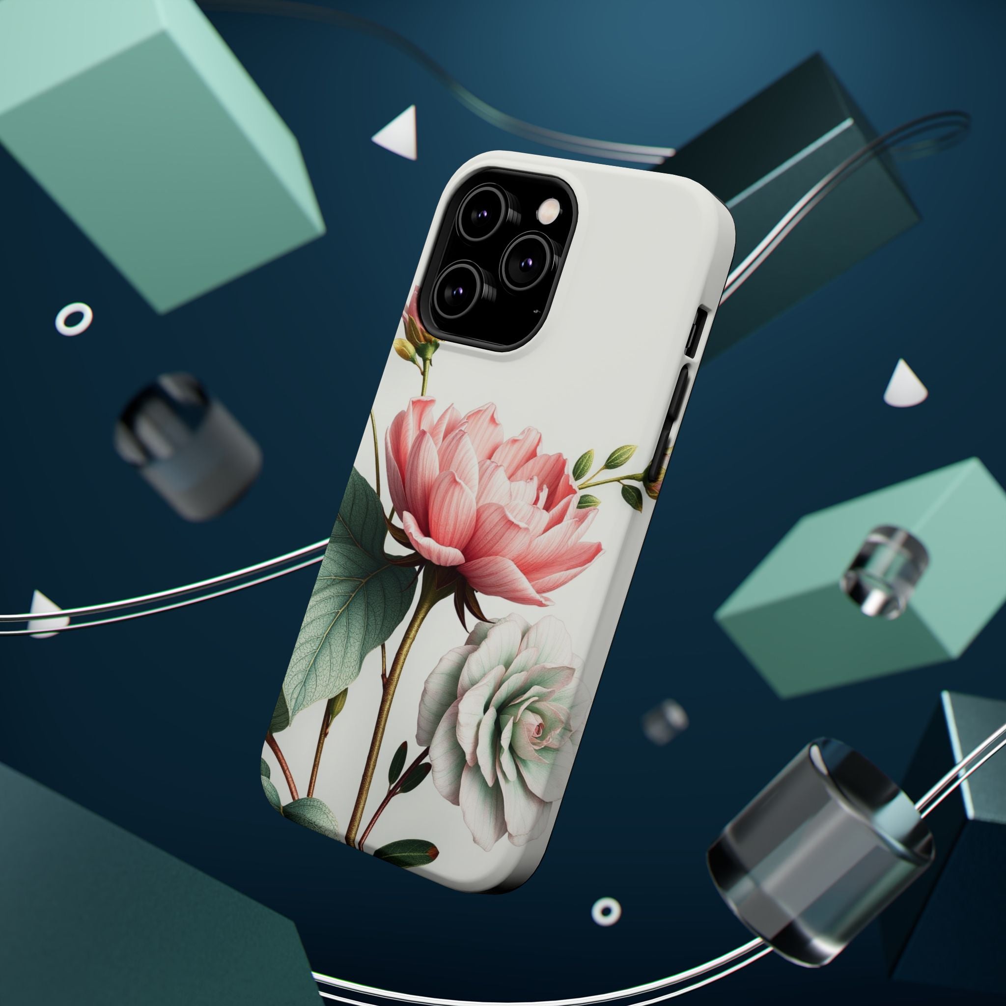 iPhone Vibrant Vintage Botanical Print Design Clean iPhone 14 Minimal · iPhone C