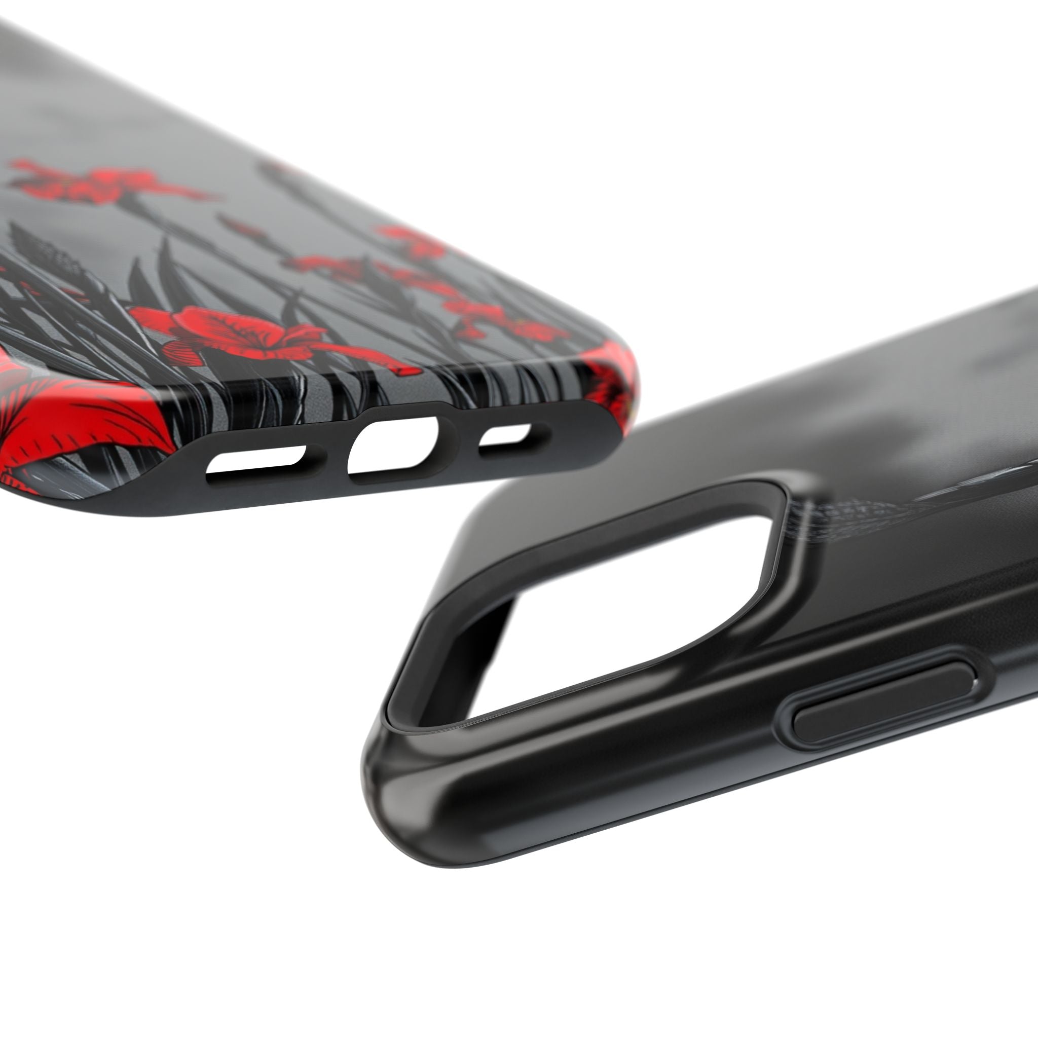 iPhone Iris Garden Cinematic Art Soft Finish Everyday Cas Slim Snap Case · iPhon