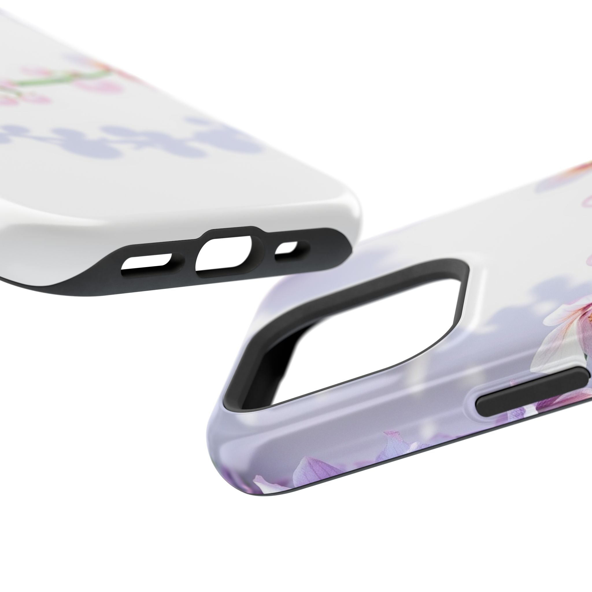 iPhone Vibrant Floral Crown Design Clean Minimal Snap Cas Slim Snap Case · iPhon
