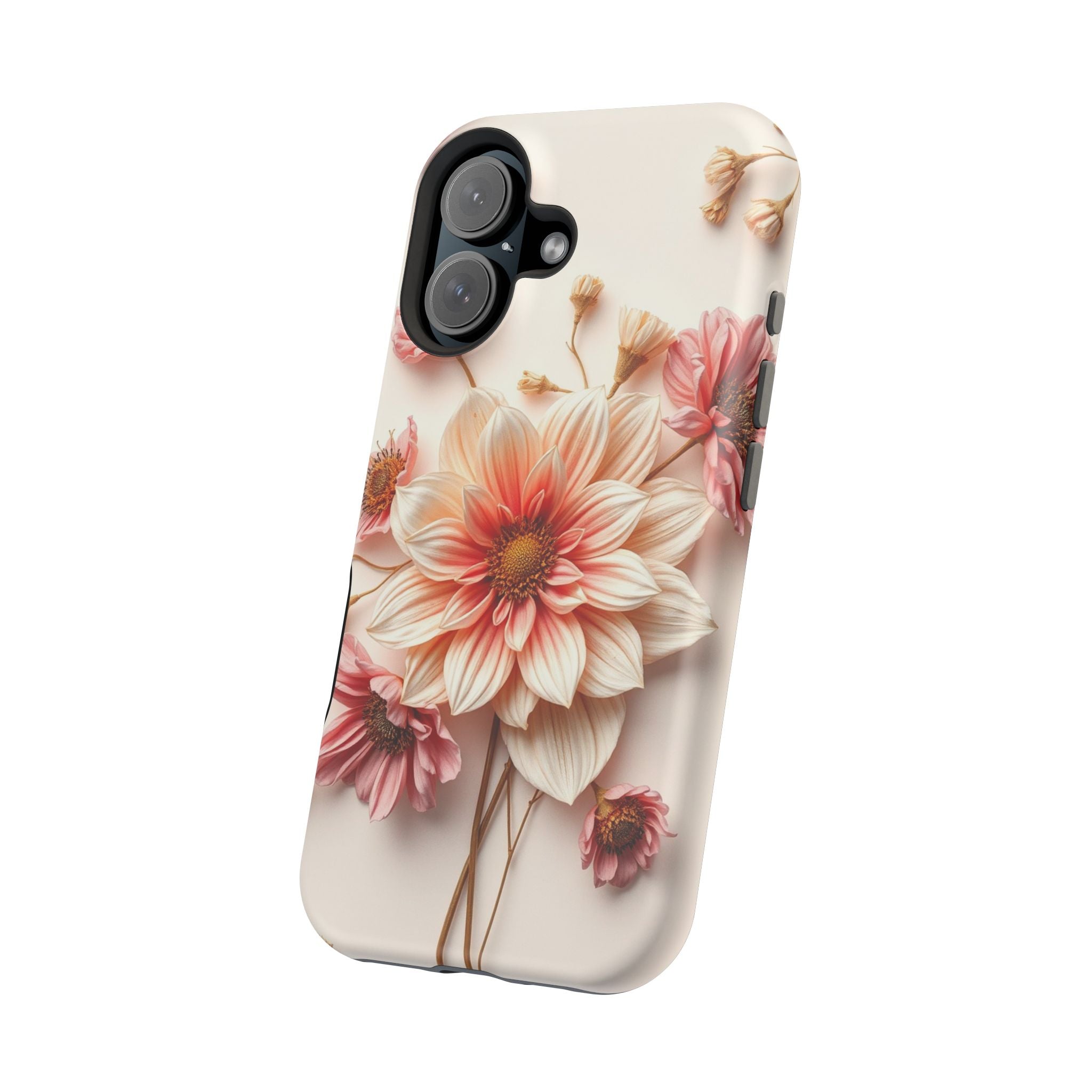 iPhone Dried Flower Flat Lay Enchanted Art Slim iPhone Everyday · iPhone Case