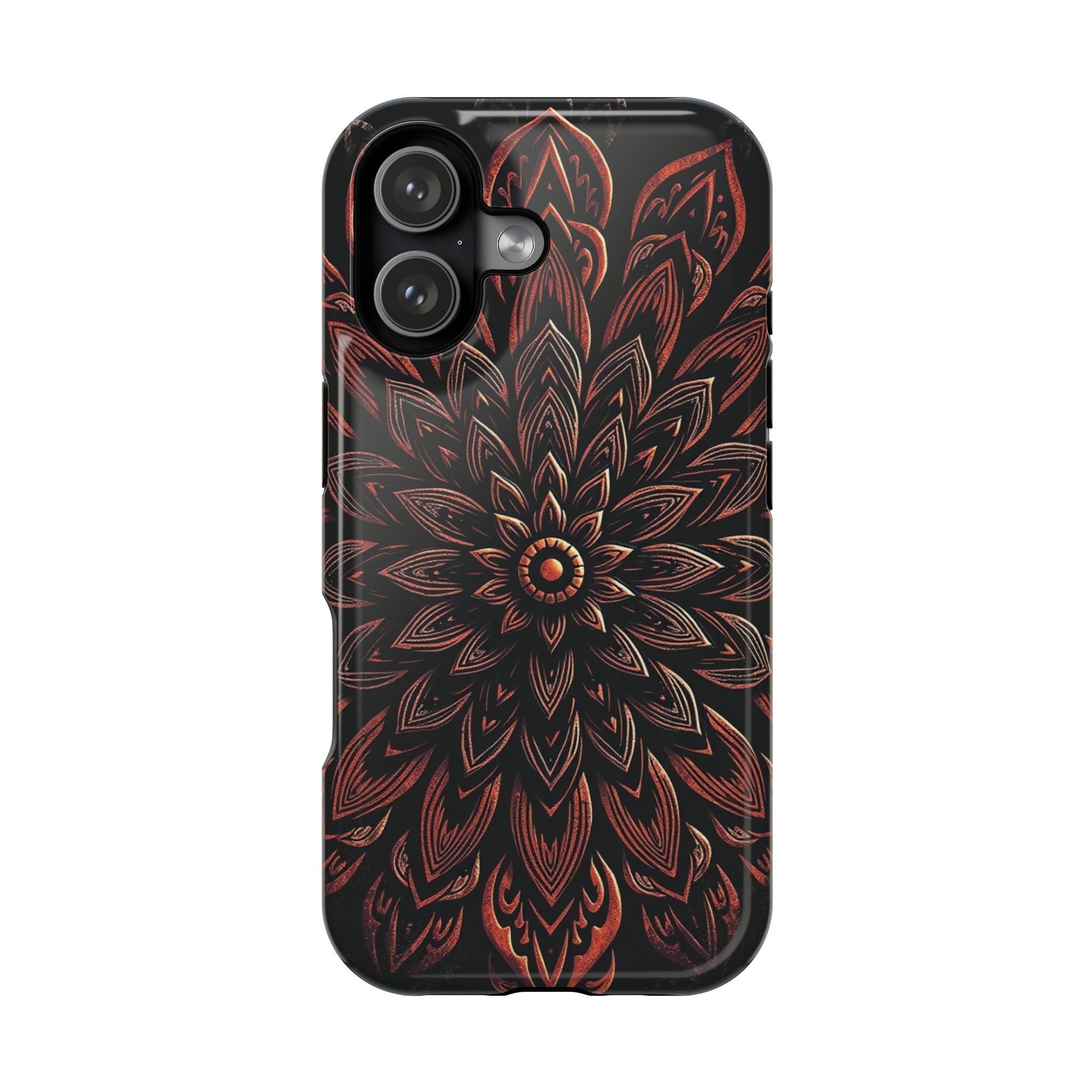 iPhone Floral Mandala Vintage Retro Poster Slim iPhone Everyday · iPhone Case
