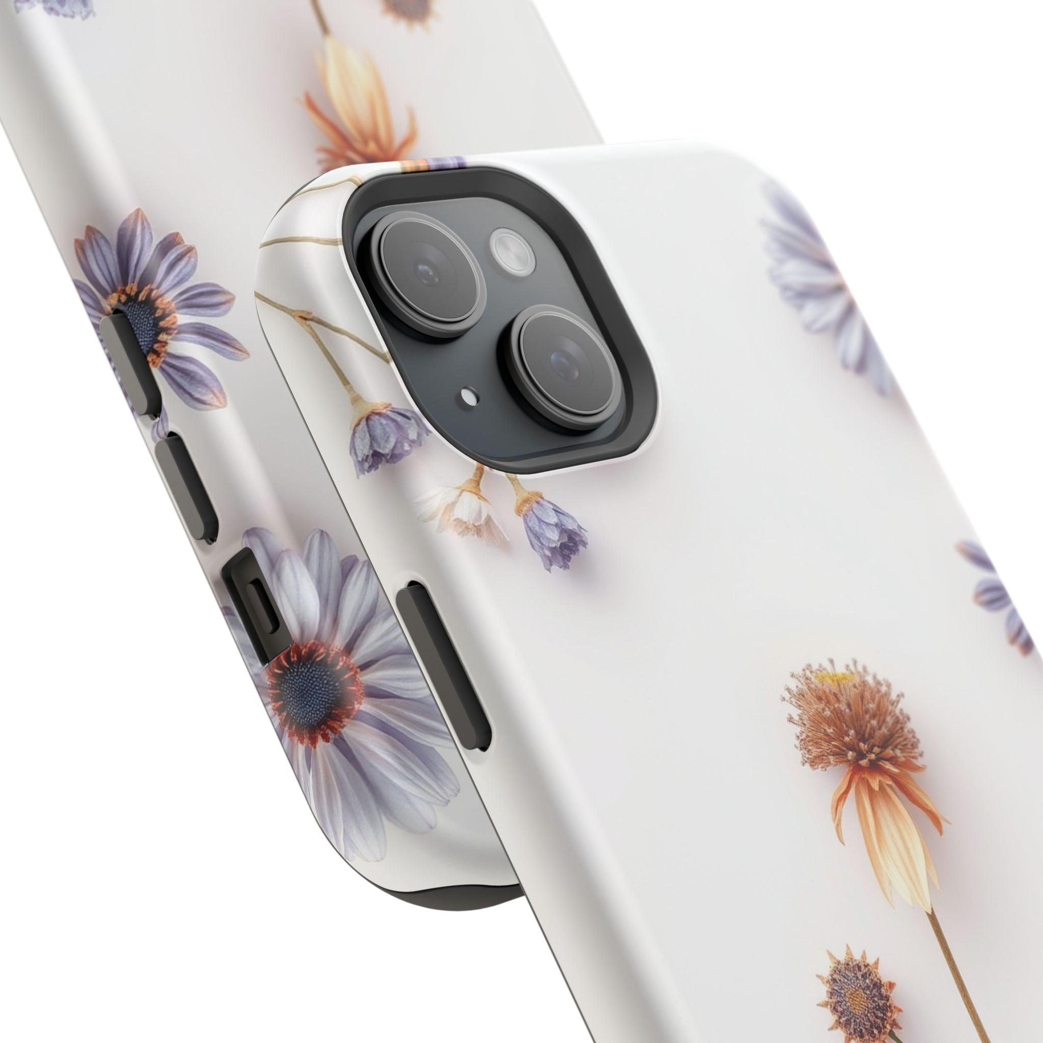 iPhone Dried Flower Flat Lay Bold Art Slim Everyday Designer Case · iPhone Case