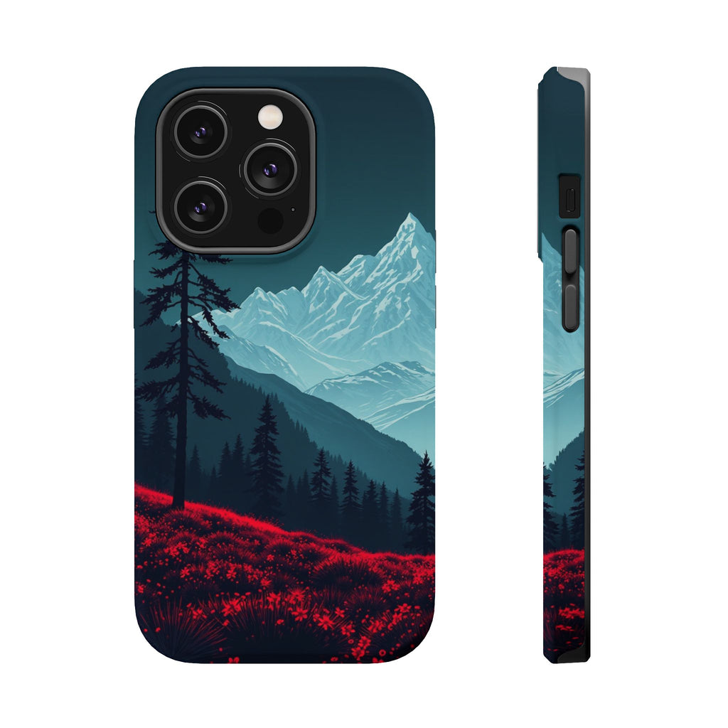 iPhone Vibrant Alpine Meadow Design 17 Slim Everyday Designer Case · iPhone Case