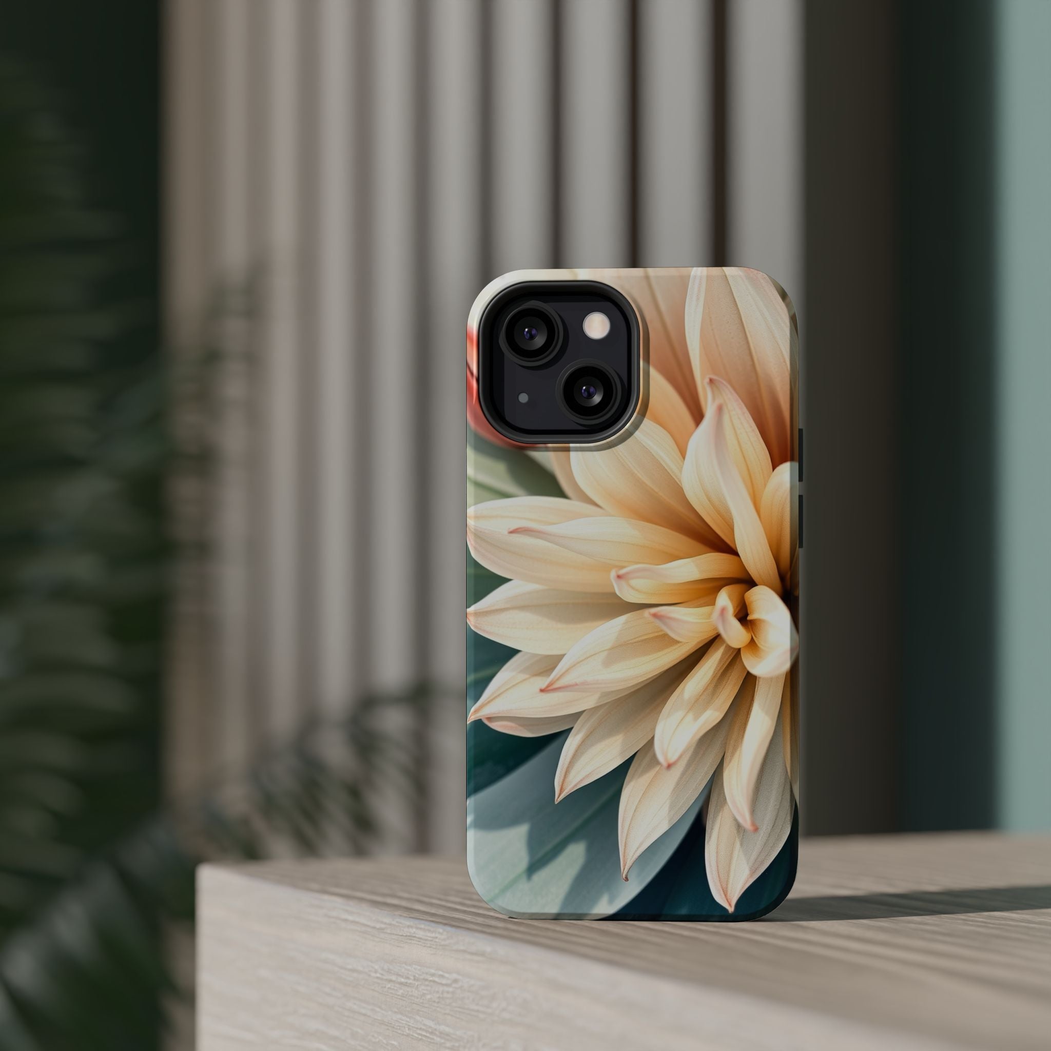 iPhone Neon Floral Radiant Design Clean Minimal Snap Case · iPhone Case