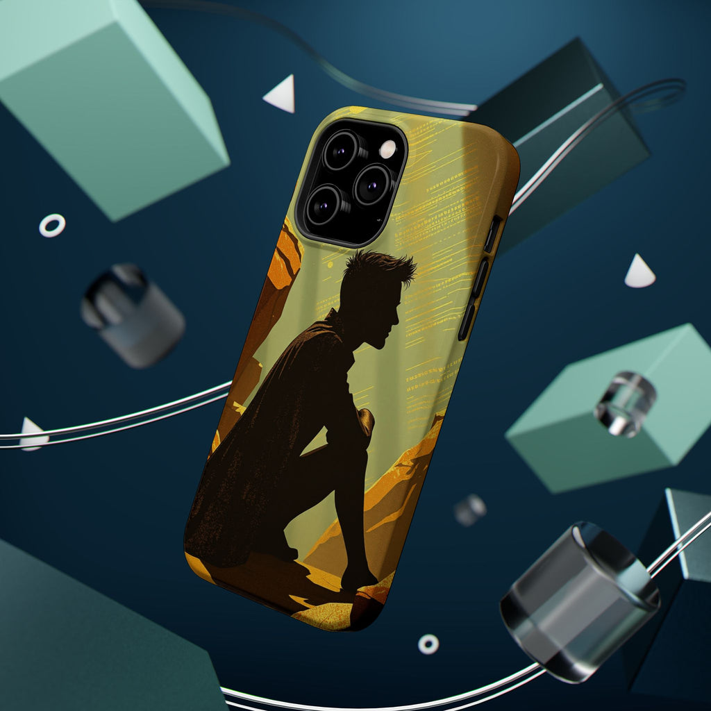 iPhone Mustard And Rust Overthinking Again Slim Everyday Designer Case · iPhone