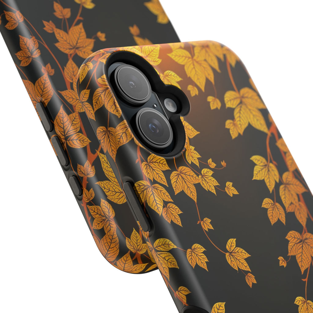 iPhone Mustard And Rust Art Nouveau Vine Slim Everyday iPhone 14 · iPhone Case