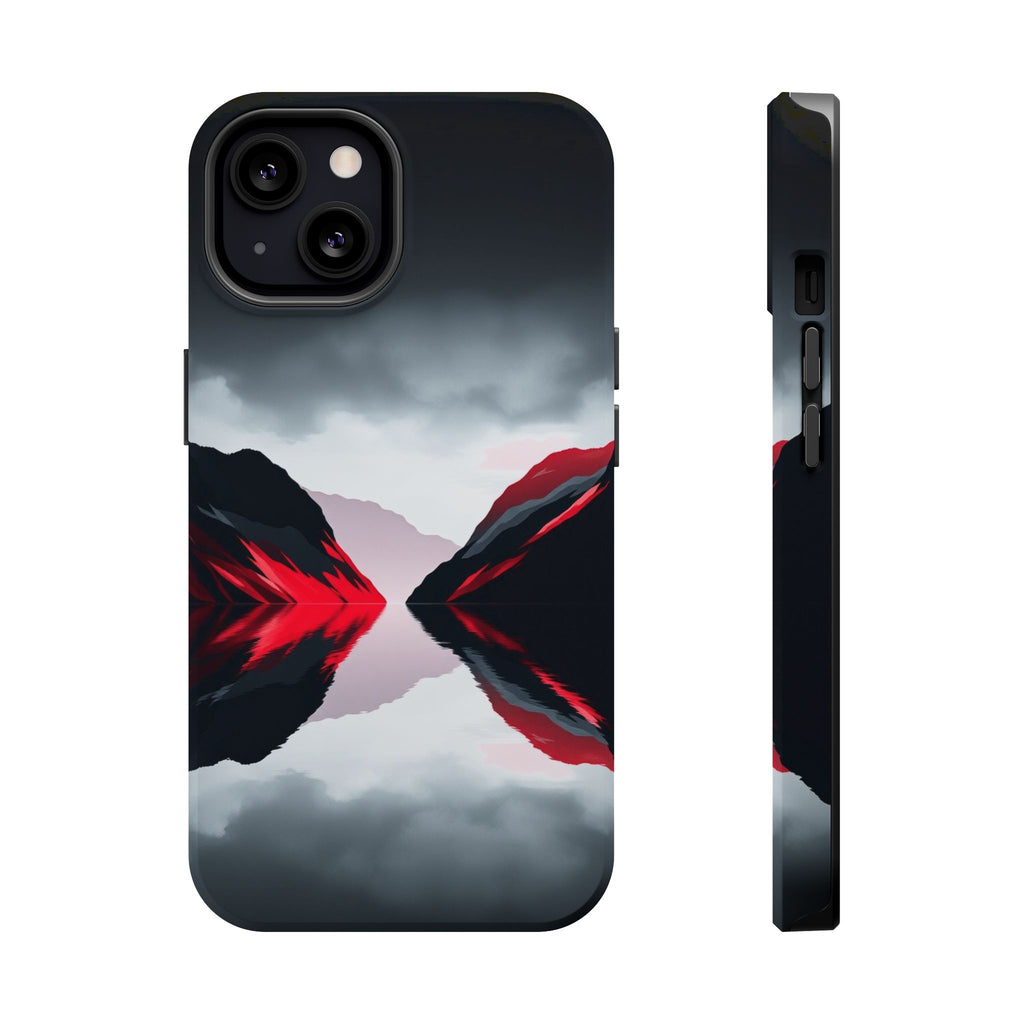 iPhone Vibrant Fjord Reflection Design Slim Everyday Designer Case · iPhone Case