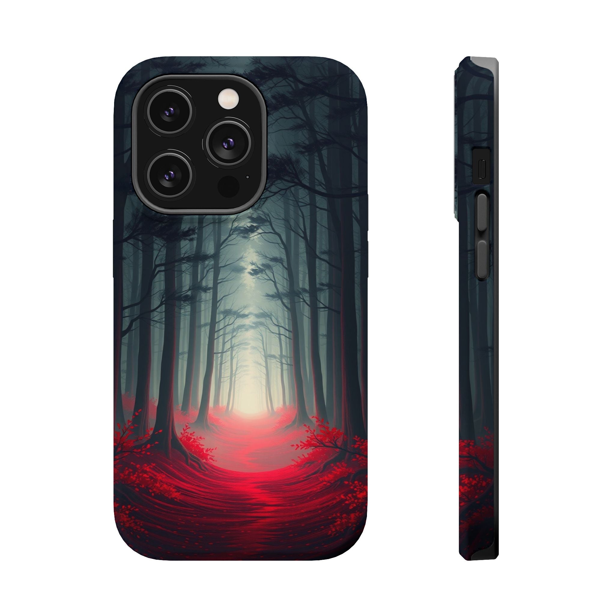iPhone Dreamy Misty Forest Path Design Slim Everyday Designer Case · iPhone Case