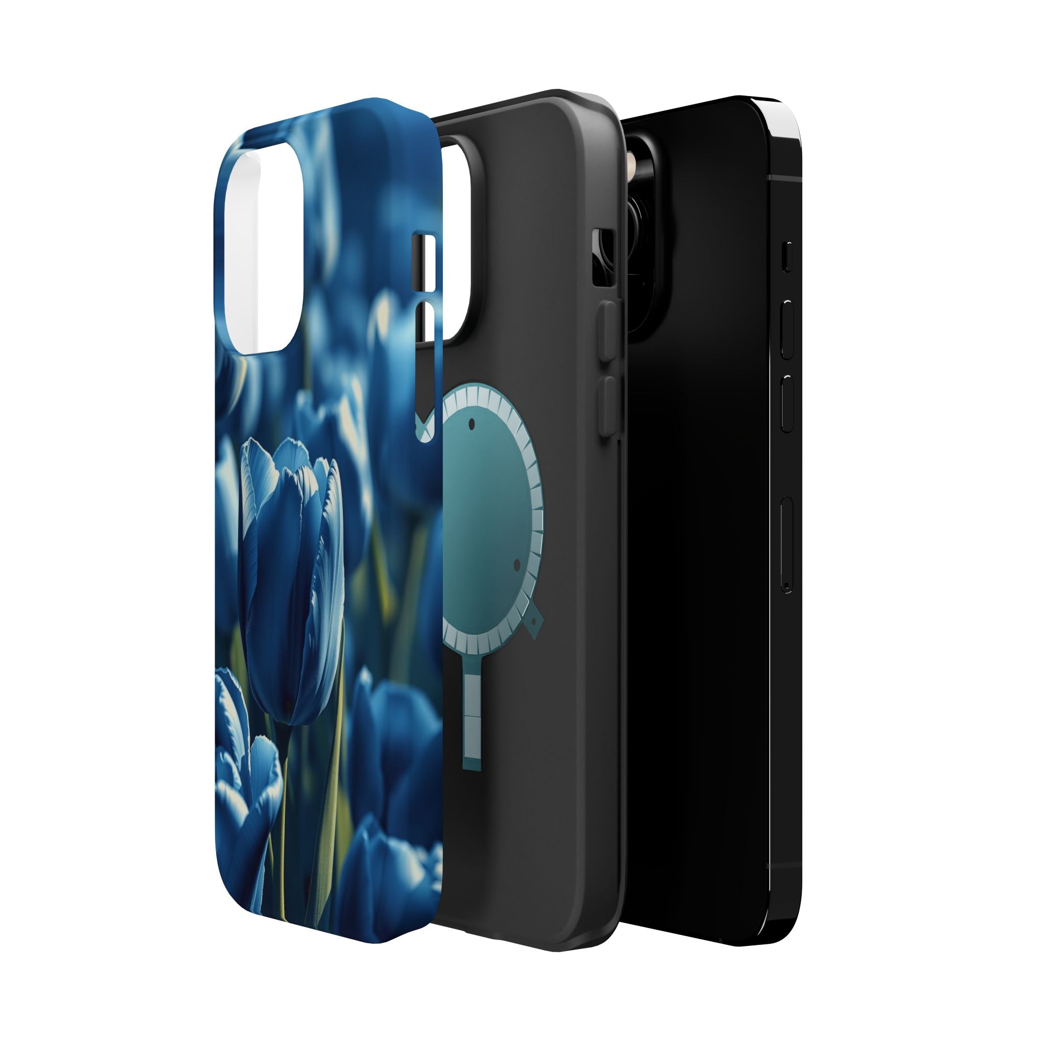 iPhone Tulip Row Oil Painting Impressionist Slim iPhone Everyday · iPhone Case