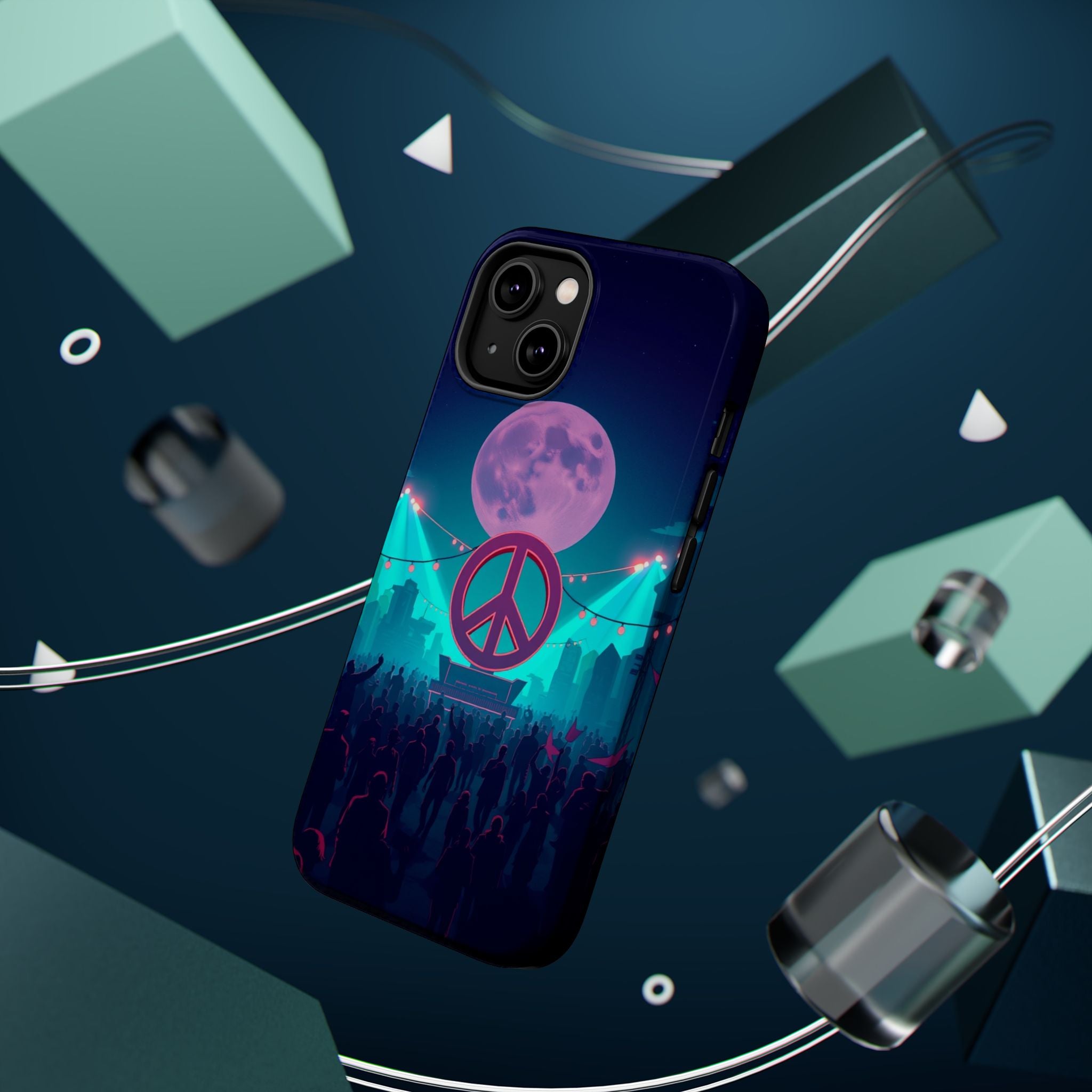 iPhone Woodstock Peace Mystic Art Bold Modern Everyday Snap Case · iPhone Case