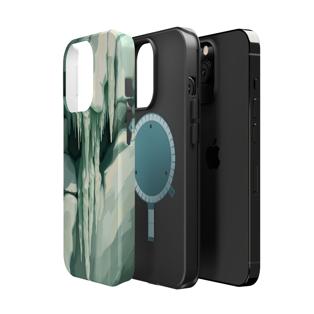iPhone Earthy Icicle Formation Design Slim Everyday Designer Case · iPhone Case