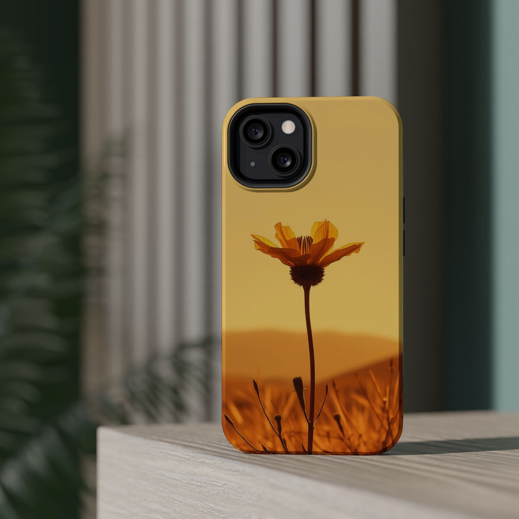 iPhone Desert Flower Cinematic Art Bold Modern Everyday Snap Case · iPhone Case