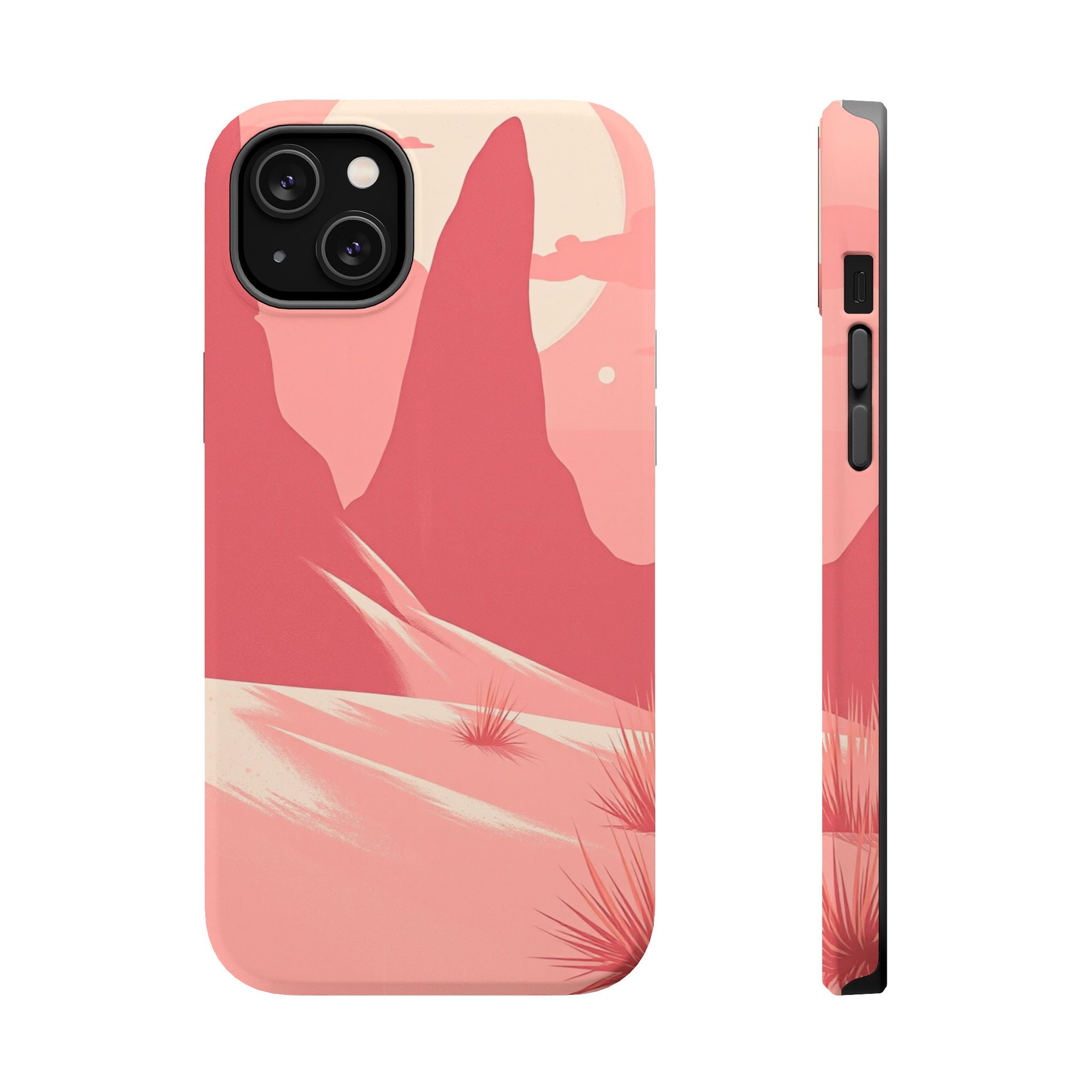 iPhone Rose Pink And Cream Savanna Horizon Slim iPhone Everyday · iPhone Case
