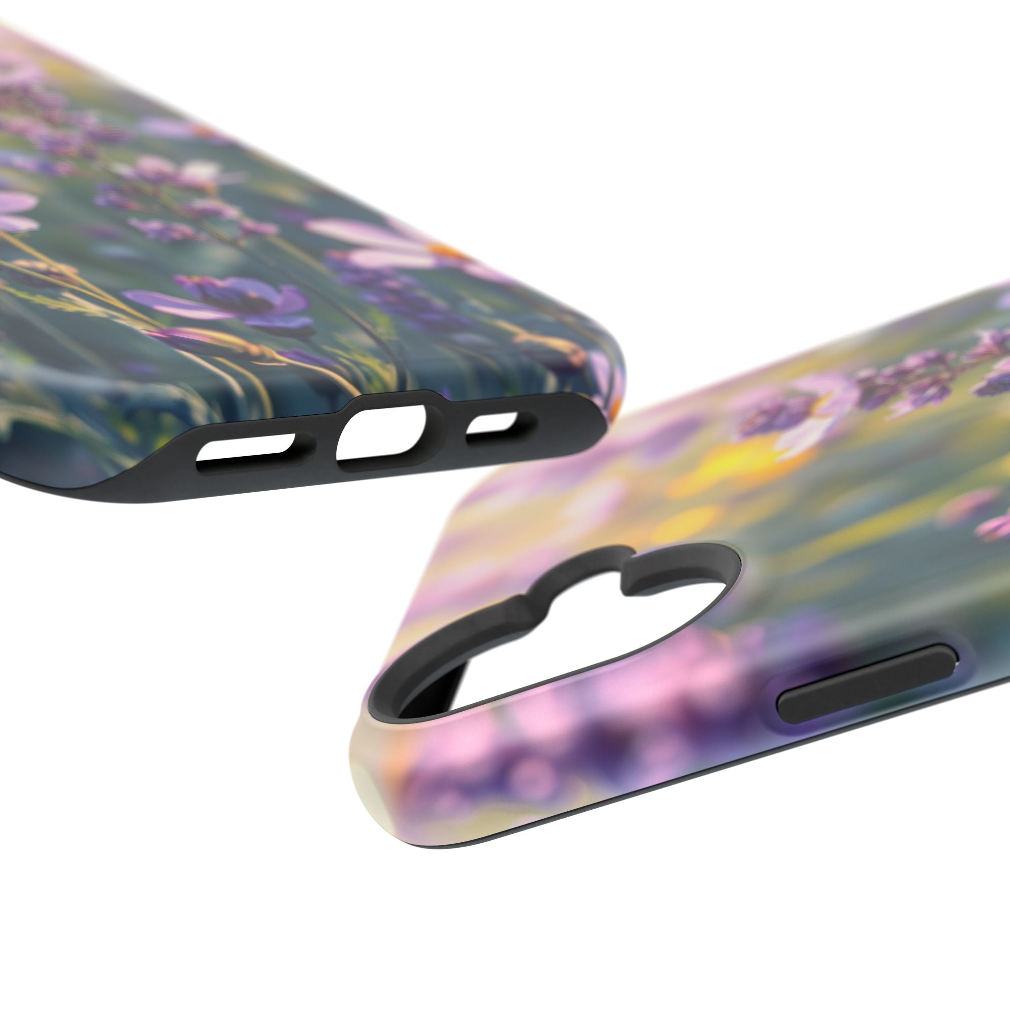 iPhone Lavender And Pearl Wildflower Field Slim iPhone Everyday · iPhone Case