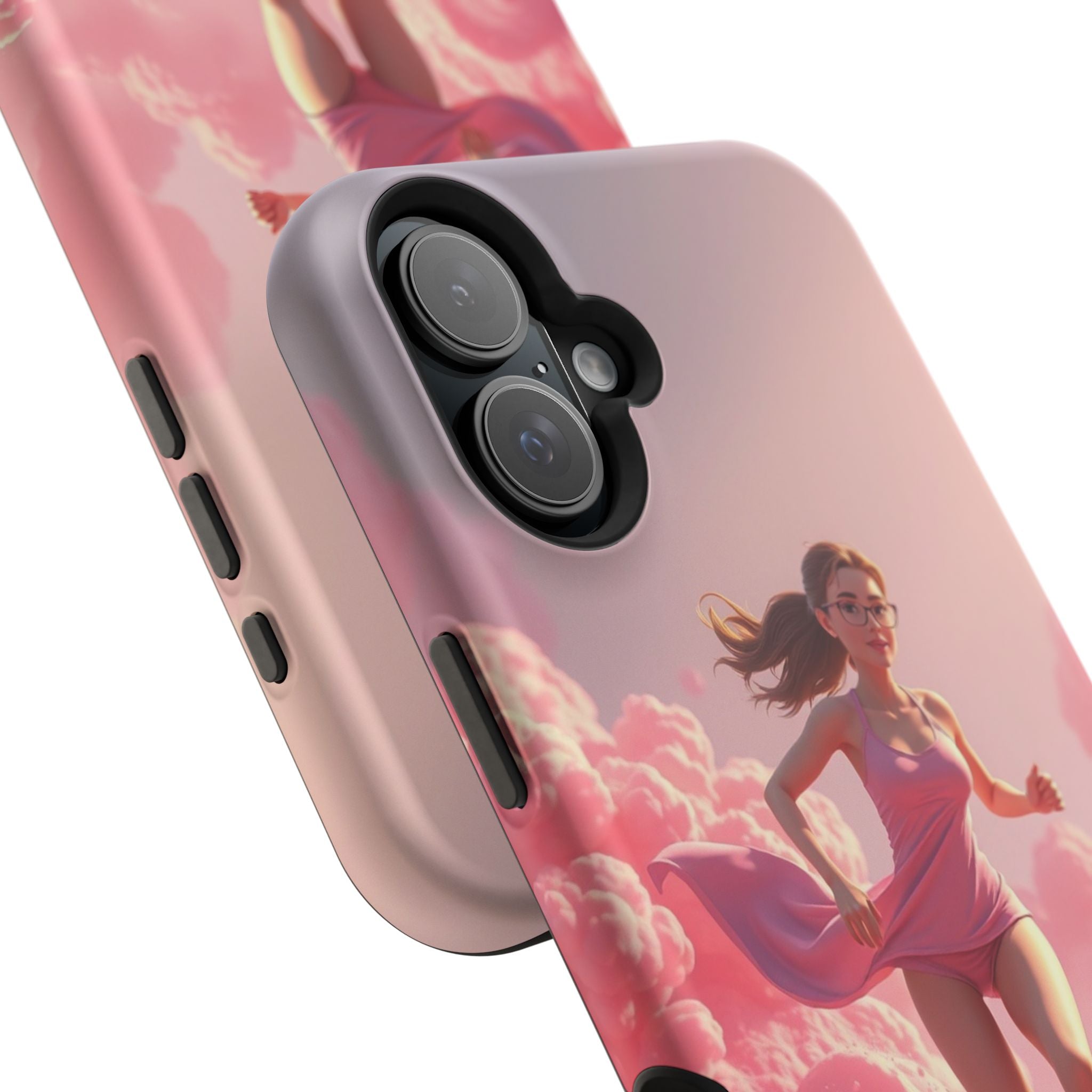 iPhone on Fumes 3D Digital Bold Modern Everyday Snap Case · iPhone Case