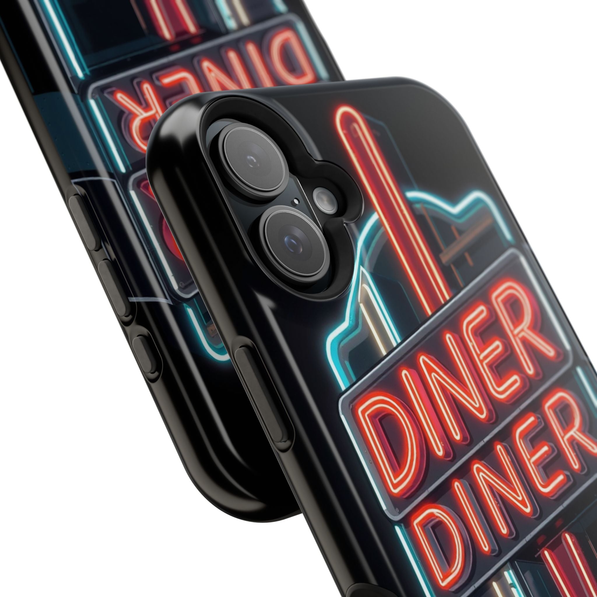 iPhone Neon Diner Sign Electric Art Slim Everyday Designer Case · iPhone Case
