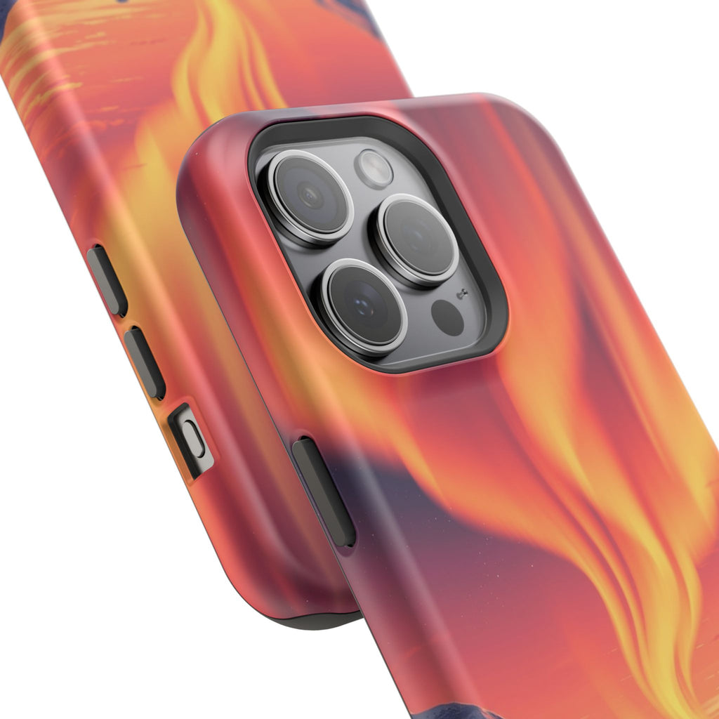 iPhone Sunset Amber And Peach Northern Lights Slim iPhone Everyday · iPhone Case