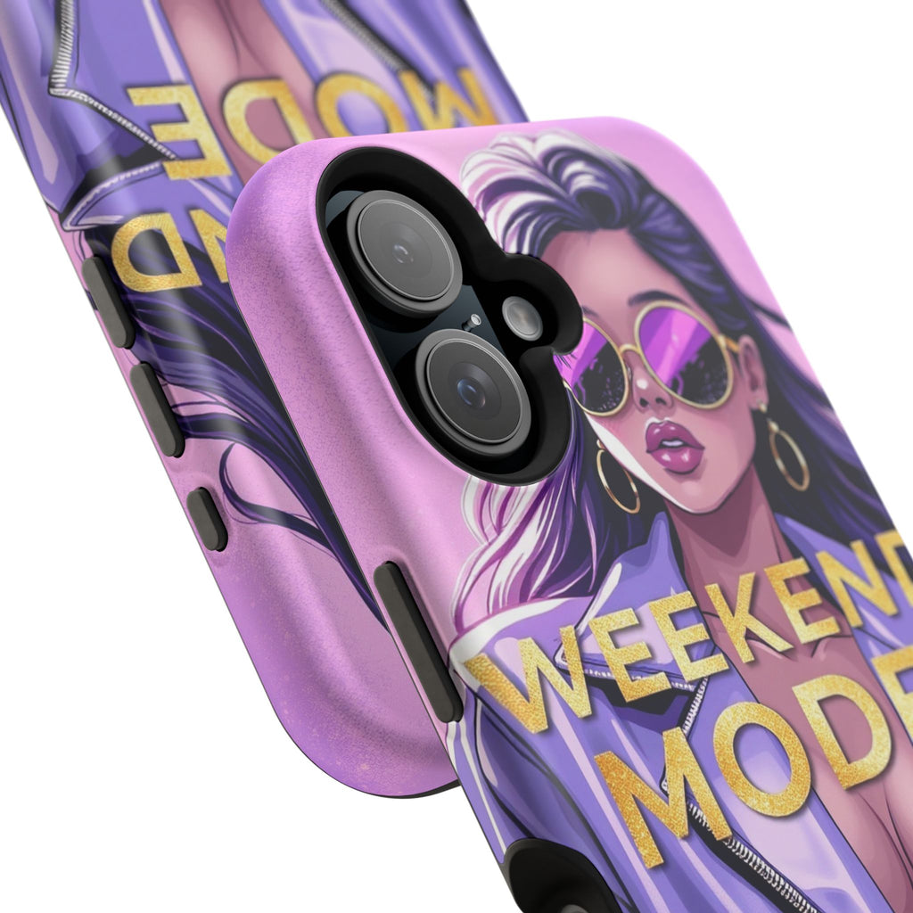 iPhone Lavender And Pearl Weekend Mode On Slim Everyday Designer Case · iPhone C