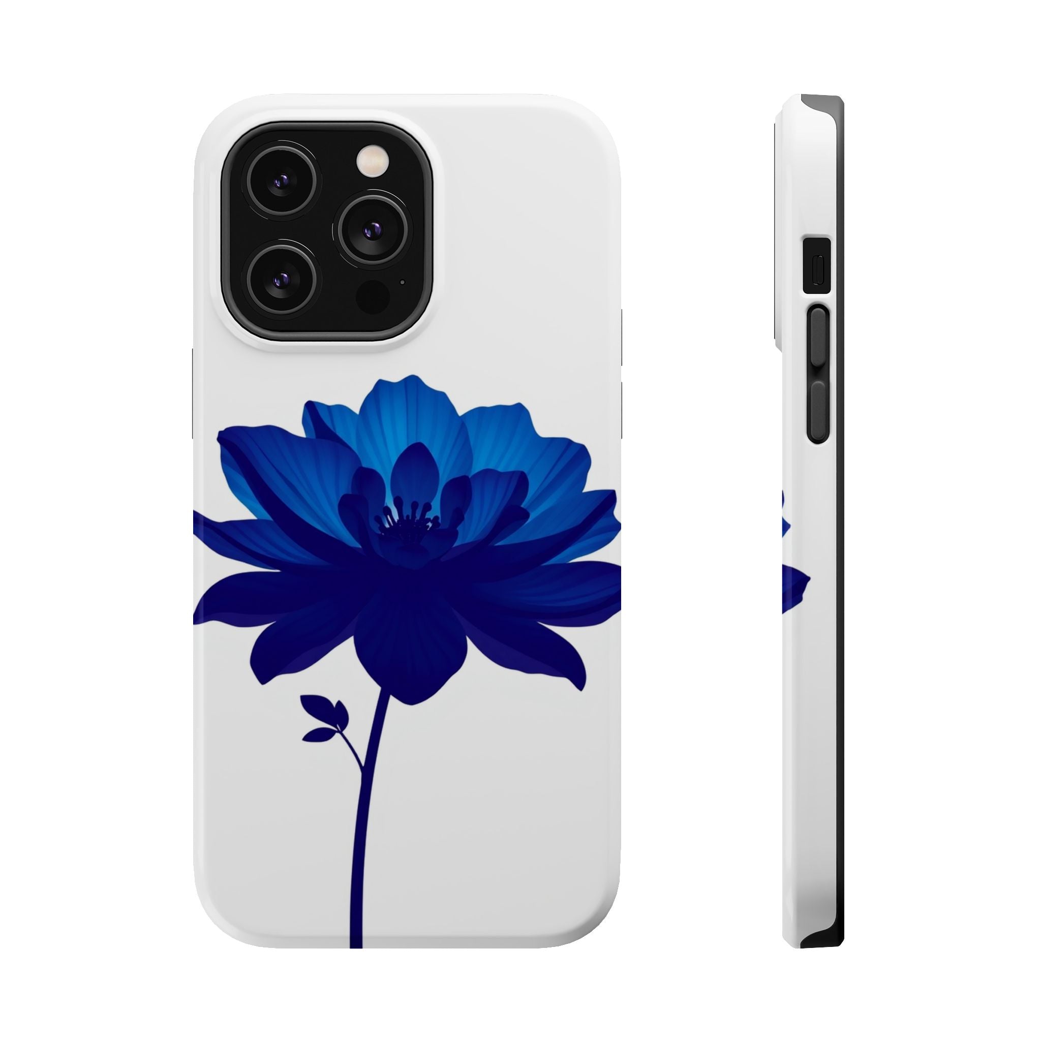 iPhone Serene Floral Silhouette Design Slim Everyday Designer Case · iPhone Case