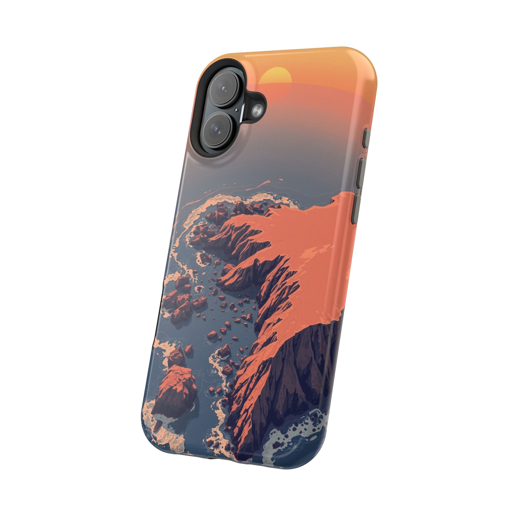 iPhone Earthy Shoreline Aerial Design Slim Everyday iPhone 19 Designer · iPhone