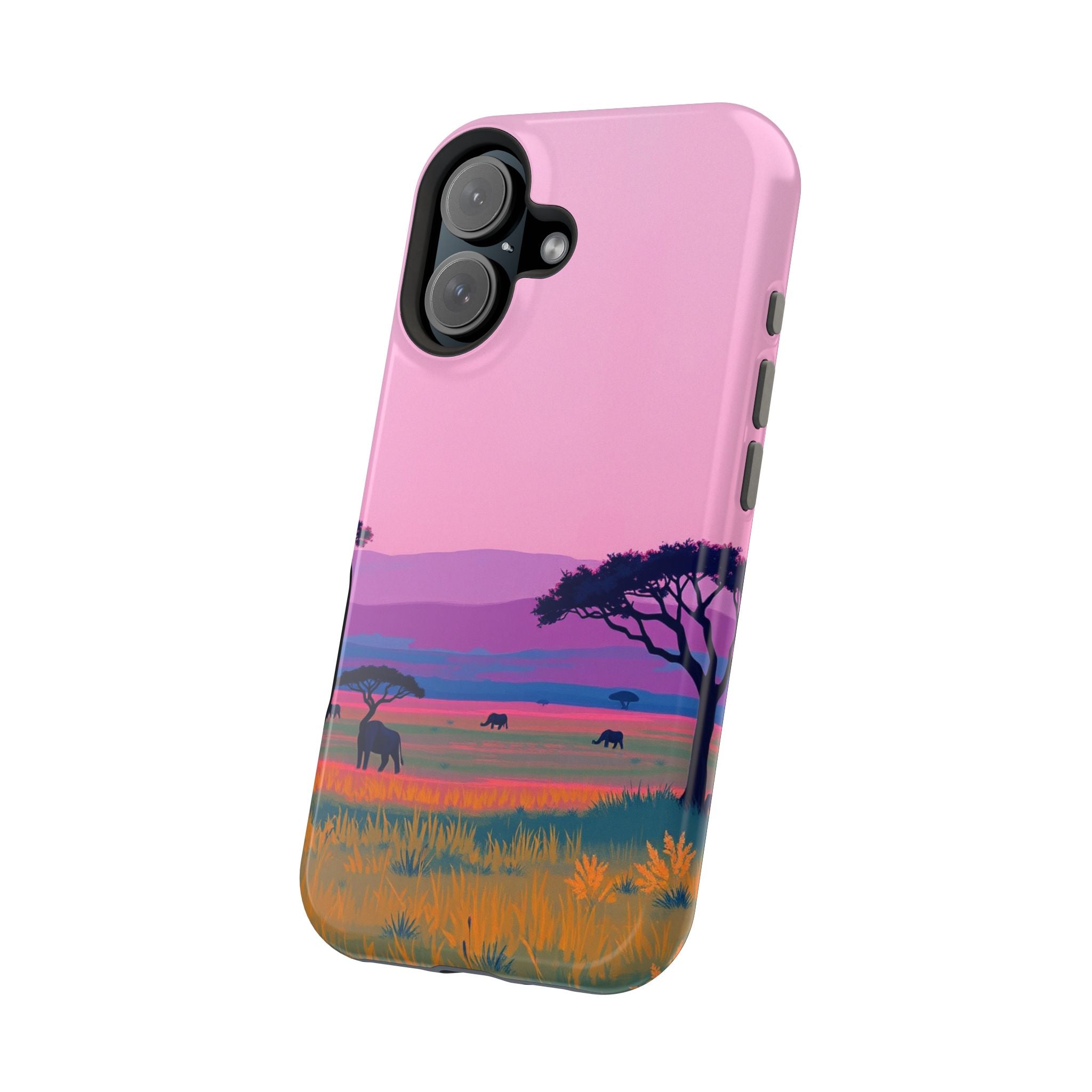 iPhone Savanna Horizon Electric Art Slim Everyday Designer Case · iPhone Case