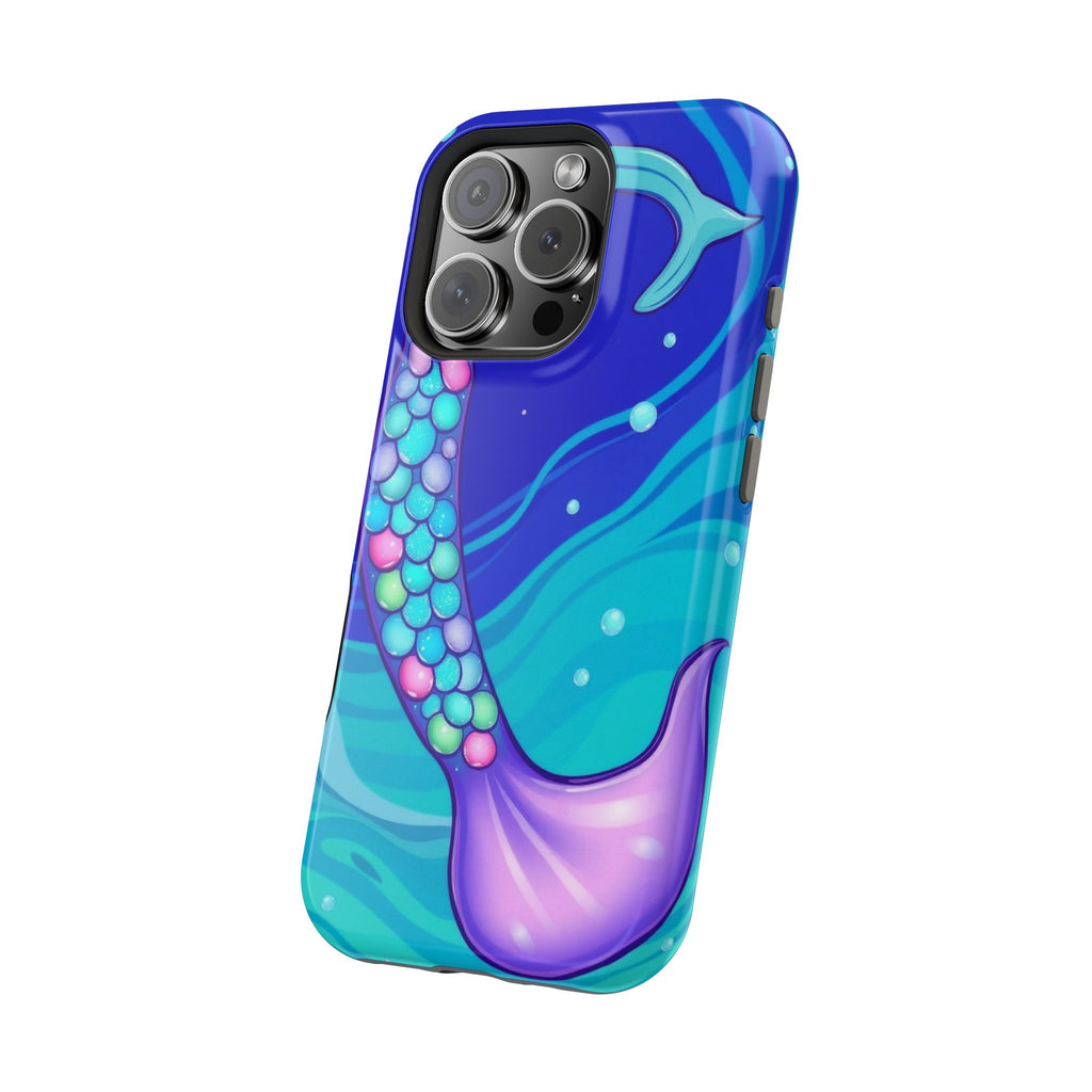 iPhone Mermaid Tail Swirl Kids Fun iPhone Phone Case Gift Artistic · iPhone Case