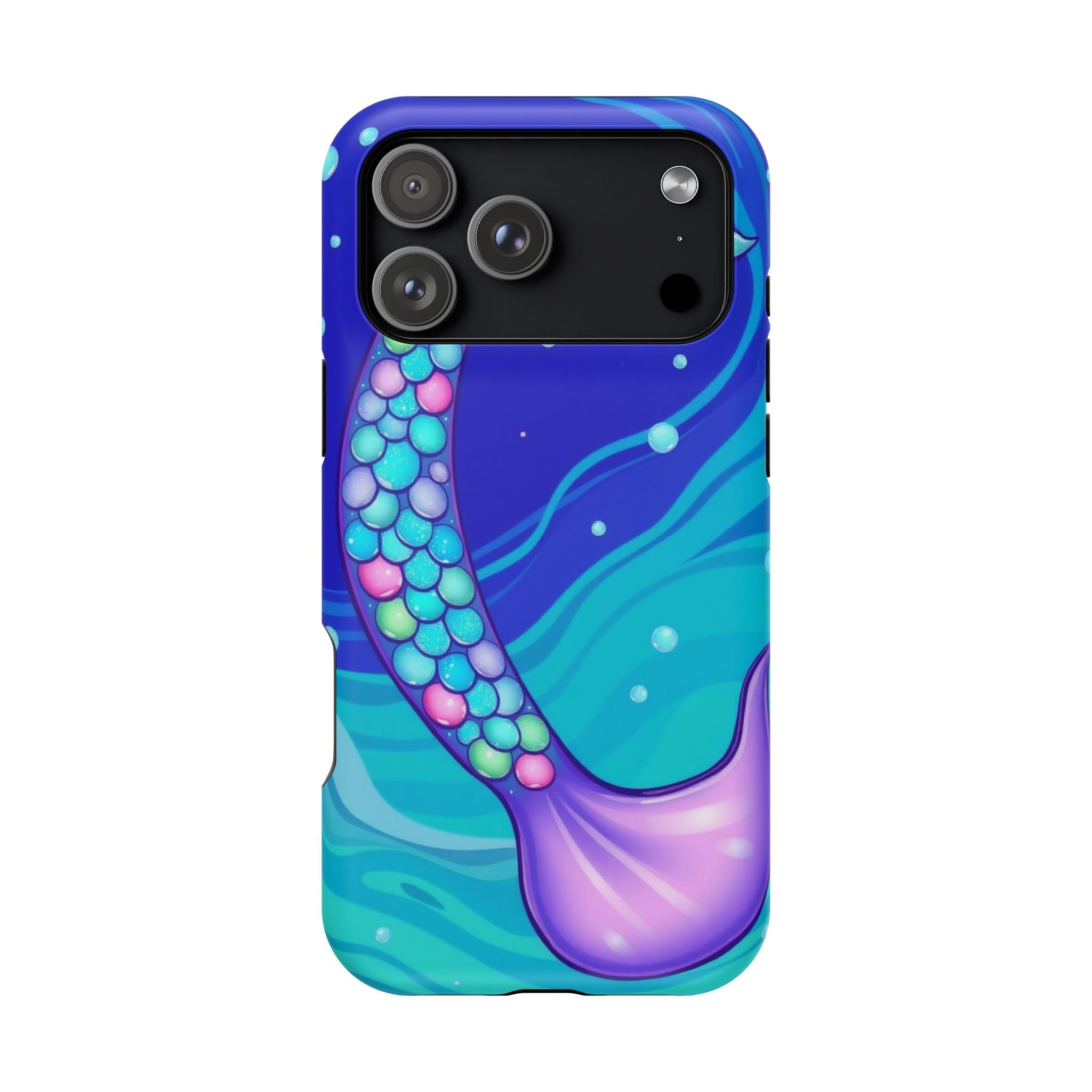 iPhone Mermaid Tail Swirl Kids Fun iPhone Phone Case Gift Artistic · iPhone Case