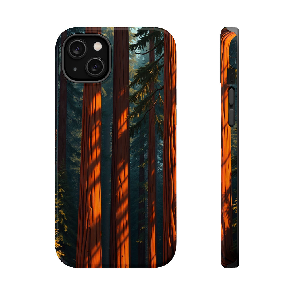 iPhone Dreamy Redwood Forest Design Slim Everyday Designer Case · iPhone Case