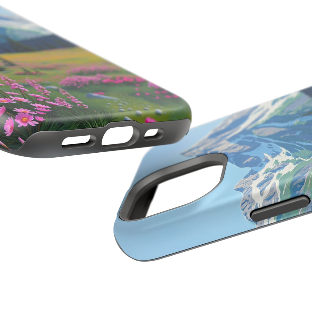 iPhone Earthy Alpine Meadow Design Bold Modern Everyday Snap Case · iPhone Case
