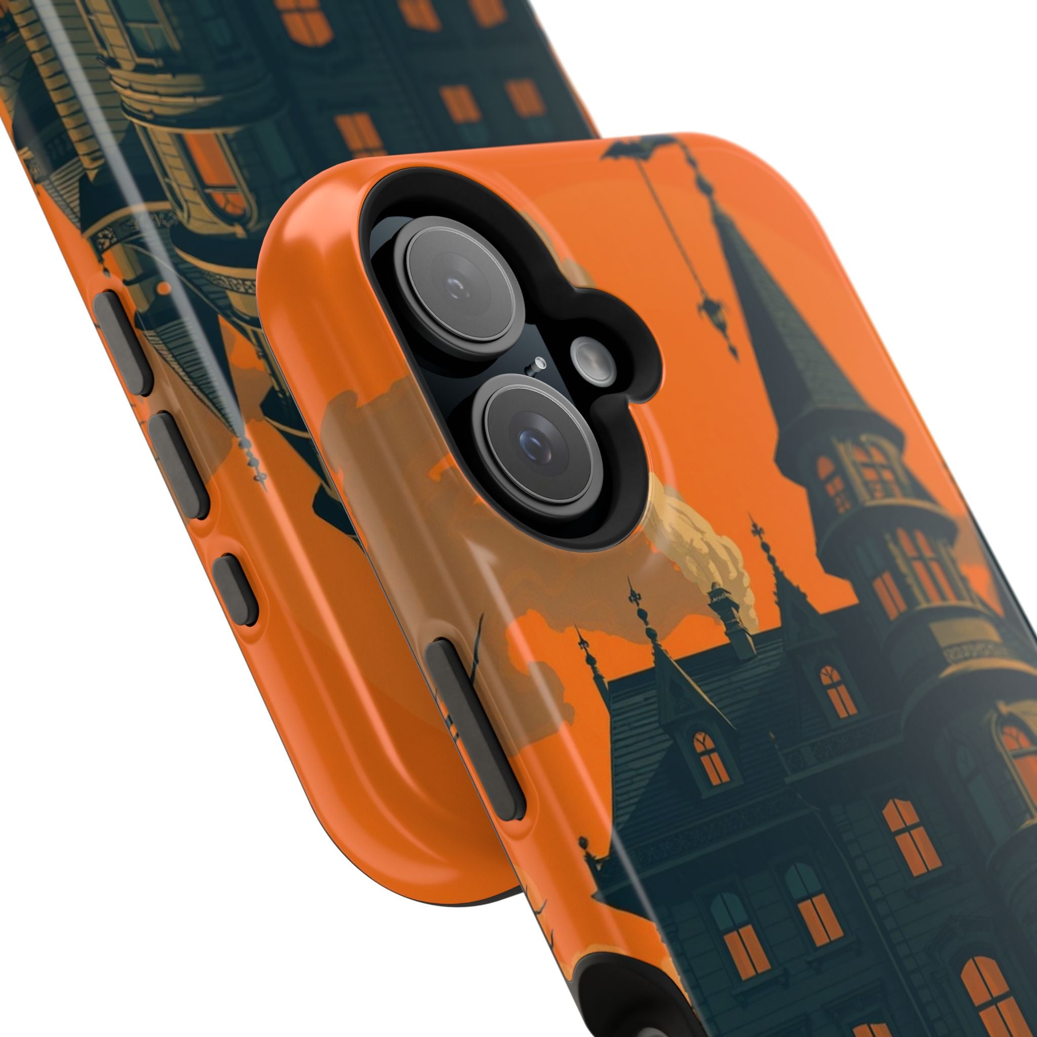 iPhone Vibrant Haunted Mansion Design Slim Everyday Designer Case · iPhone Case