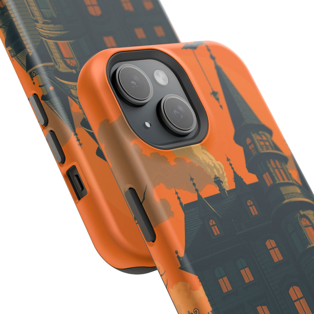 iPhone Vibrant Haunted Mansion Design Slim Everyday Designer Case · iPhone Case