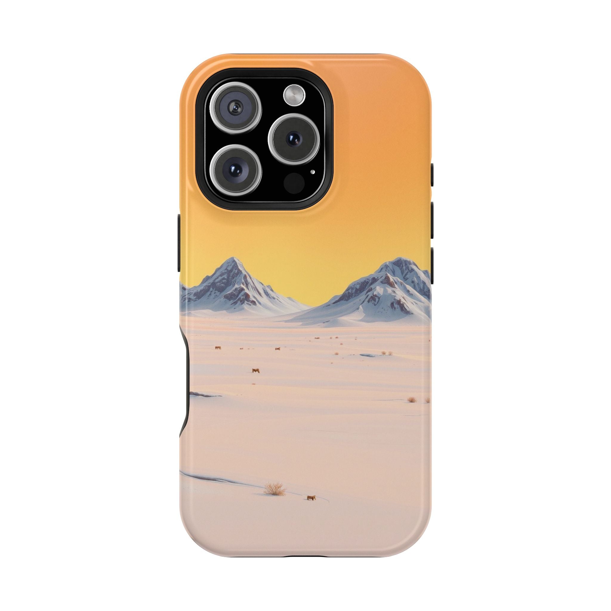 iPhone Mustard And Rust Arctic Tundra Slim Everyday iPhone 20 Designer · iPhone