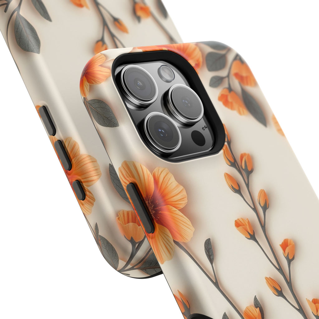 iPhone Vintage Botanical Print Paper Cut Art Slim iPhone Everyday · iPhone Case