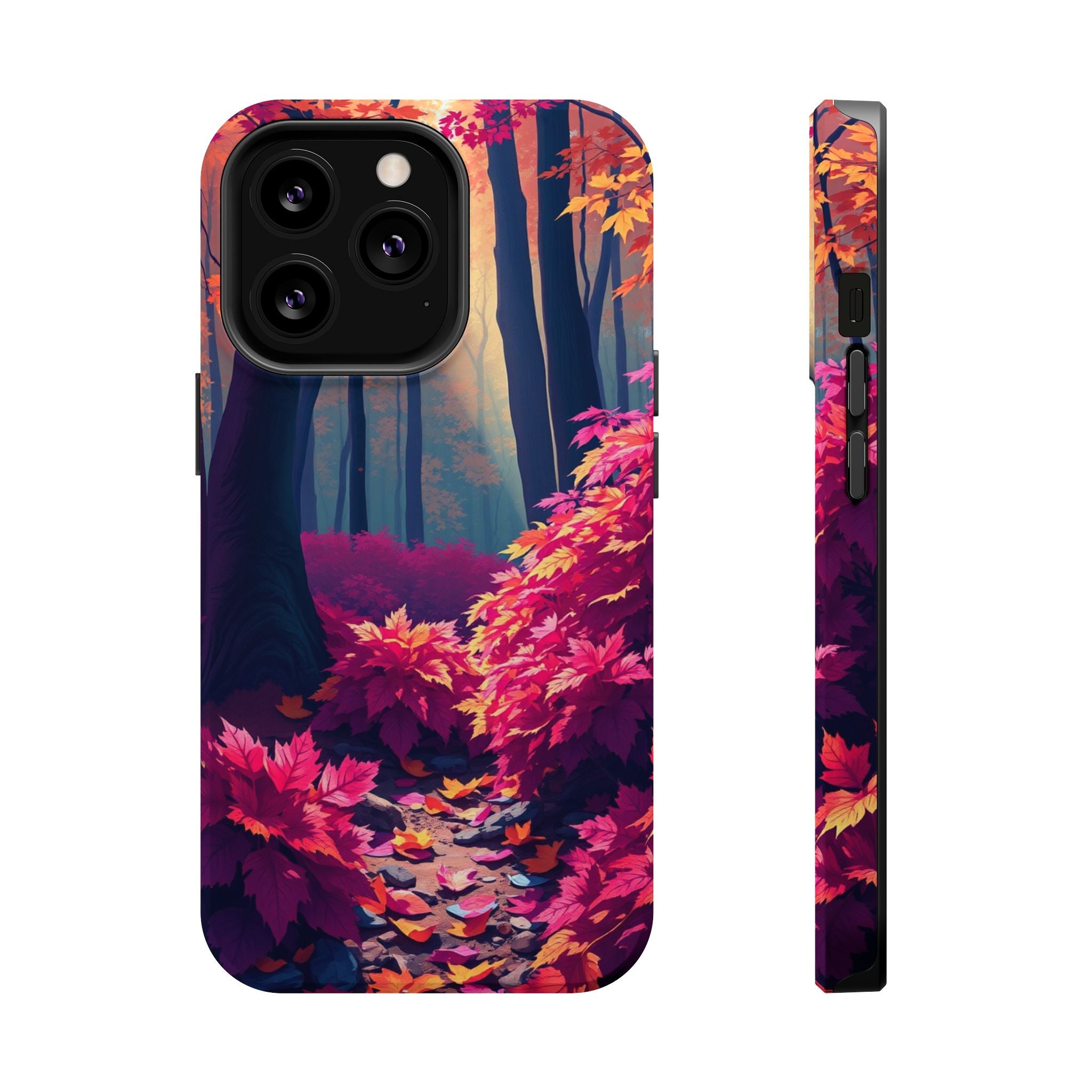iPhone Earthy Autumn Forest Floor Design Slim Everyday iPhone Designer · iPhone
