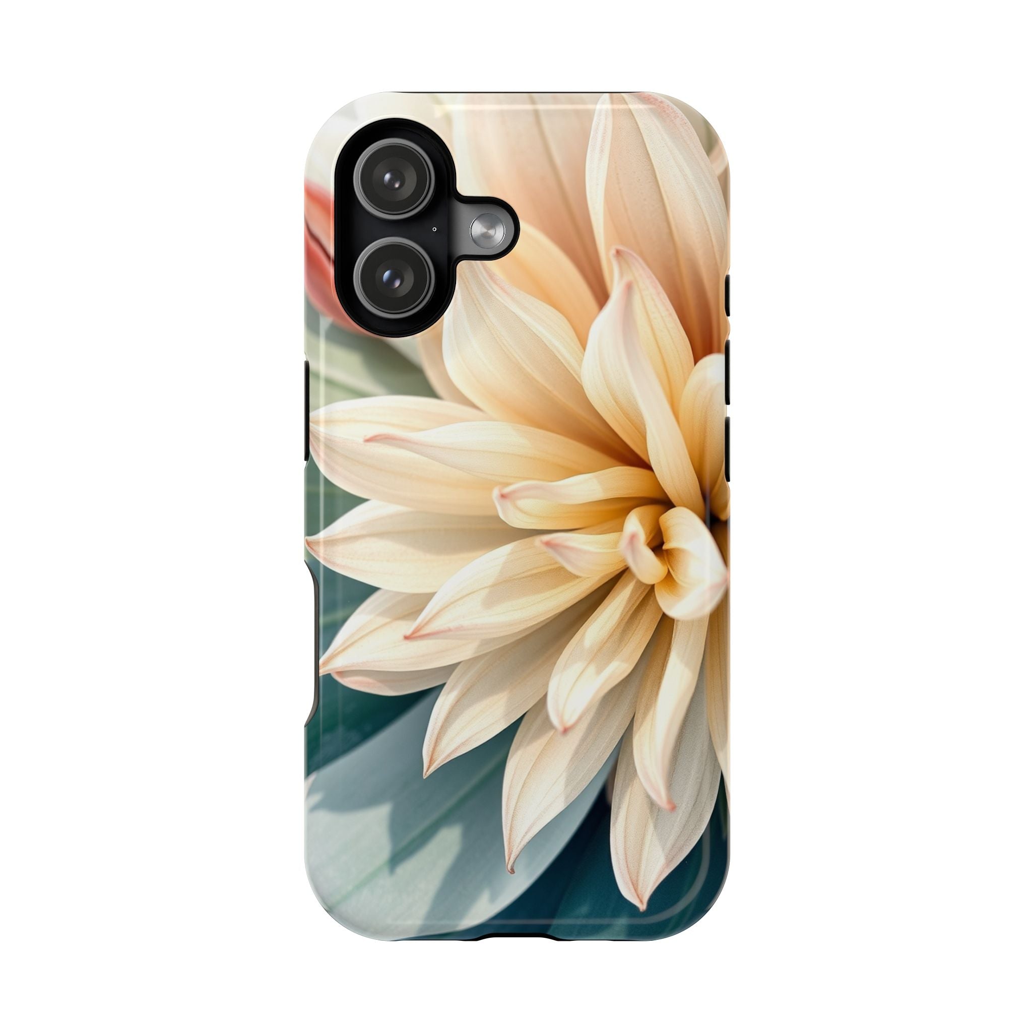 iPhone Neon Floral Radiant Design Clean Minimal Snap Case · iPhone Case