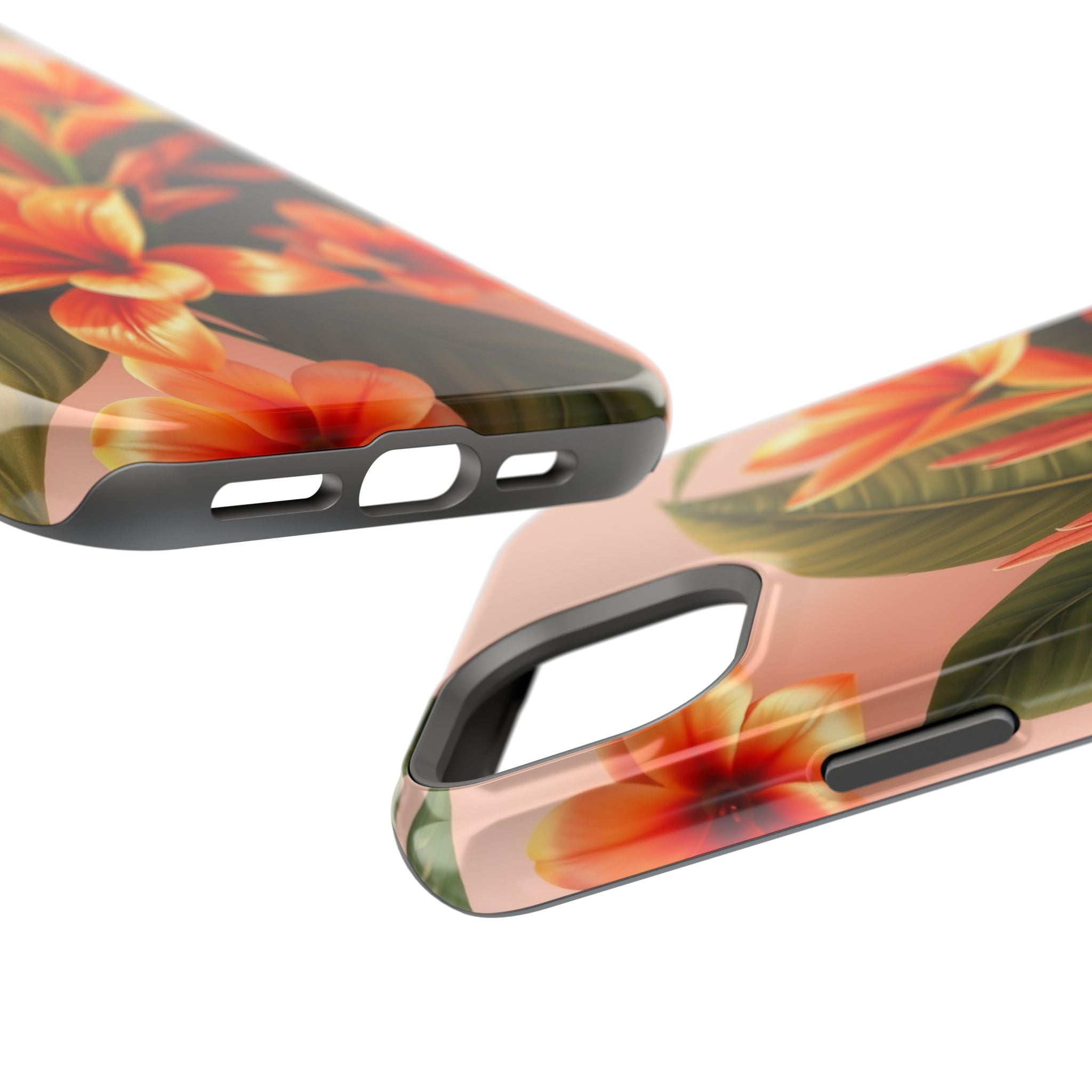 iPhone Tropical Bloom 3D Digital Bold Modern Everyday Snap Case · iPhone Case
