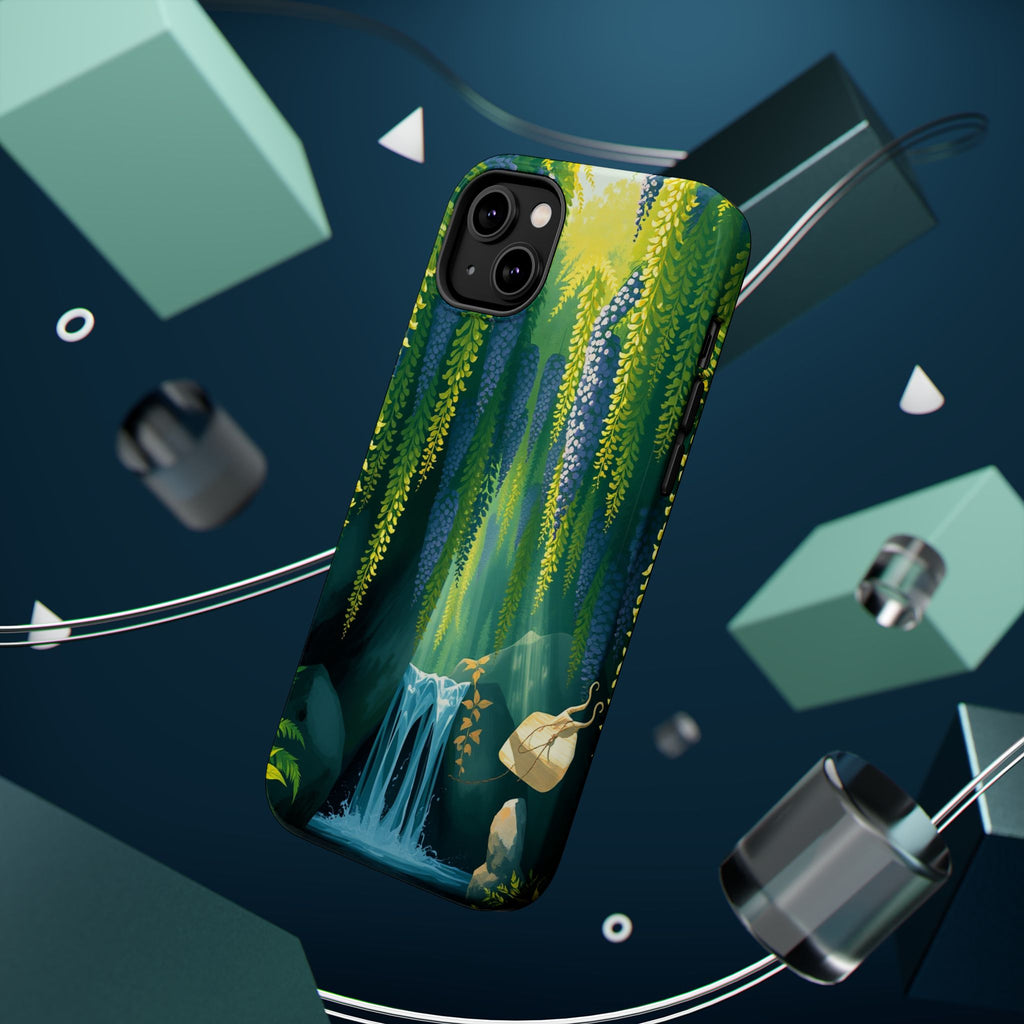 iPhone Wisteria Cascade Mystic Art Bold Modern Everyday Snap Case · iPhone Case