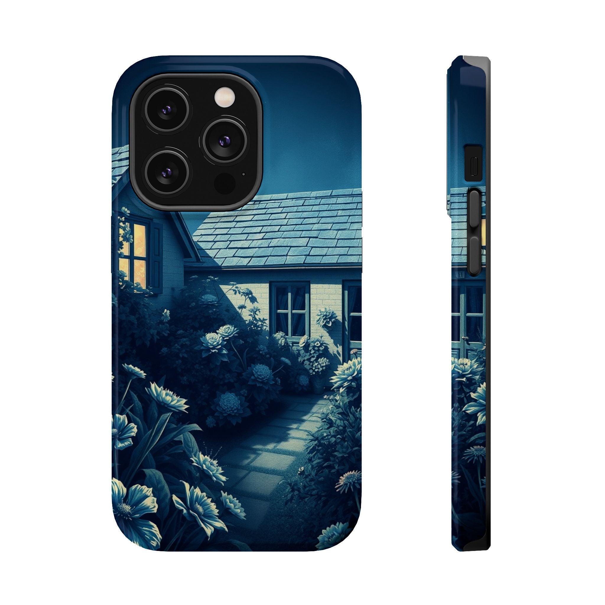 iPhone Cottage Garden Vintage Retro Poster Slim iPhone Everyday · iPhone Case