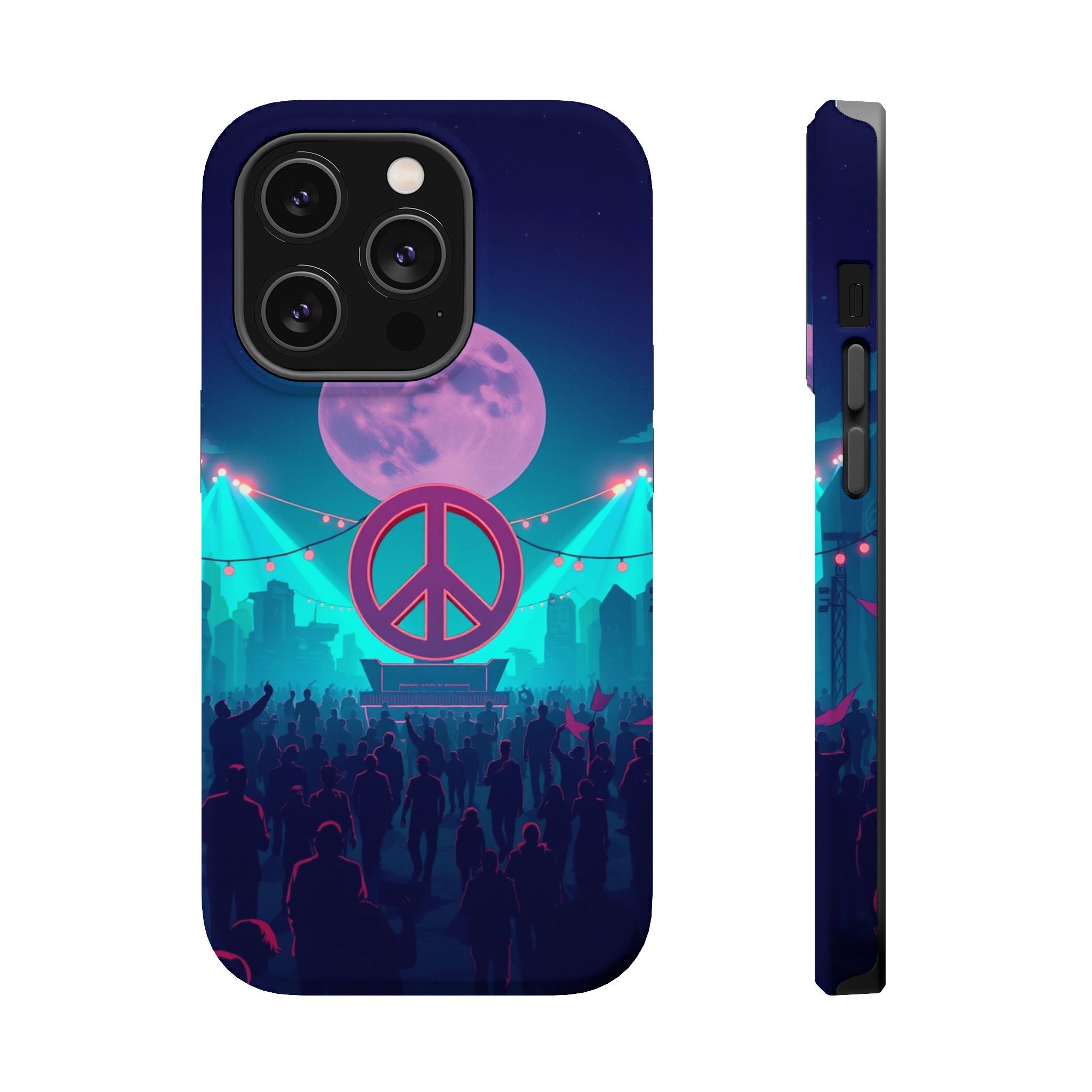 iPhone Woodstock Peace Mystic Art Bold Modern Everyday Snap Case · iPhone Case