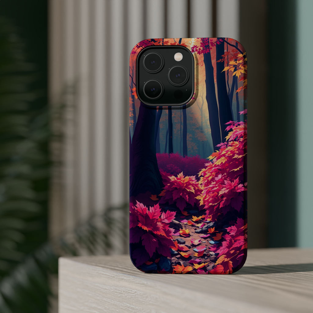iPhone Earthy Autumn Forest Floor Design Slim Everyday iPhone Designer · iPhone